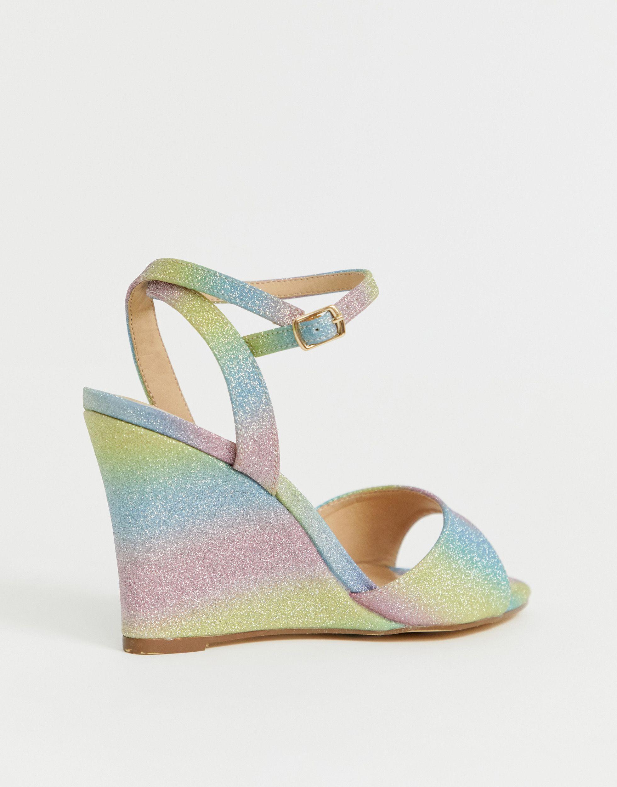 Head Over Heels By Dune Madame Silver Barely There Heeled Sandals | ASOS