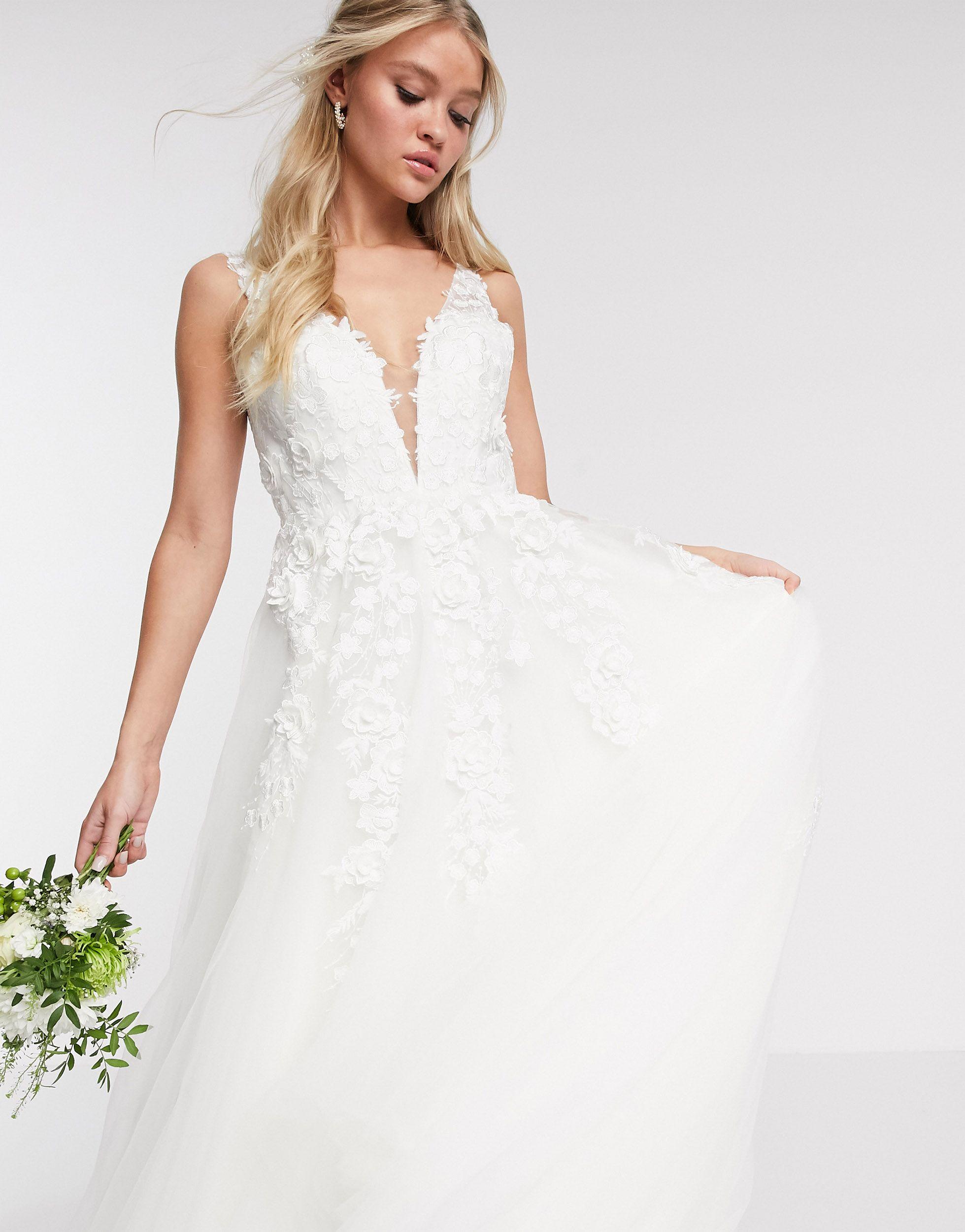 asos isabella wedding dress