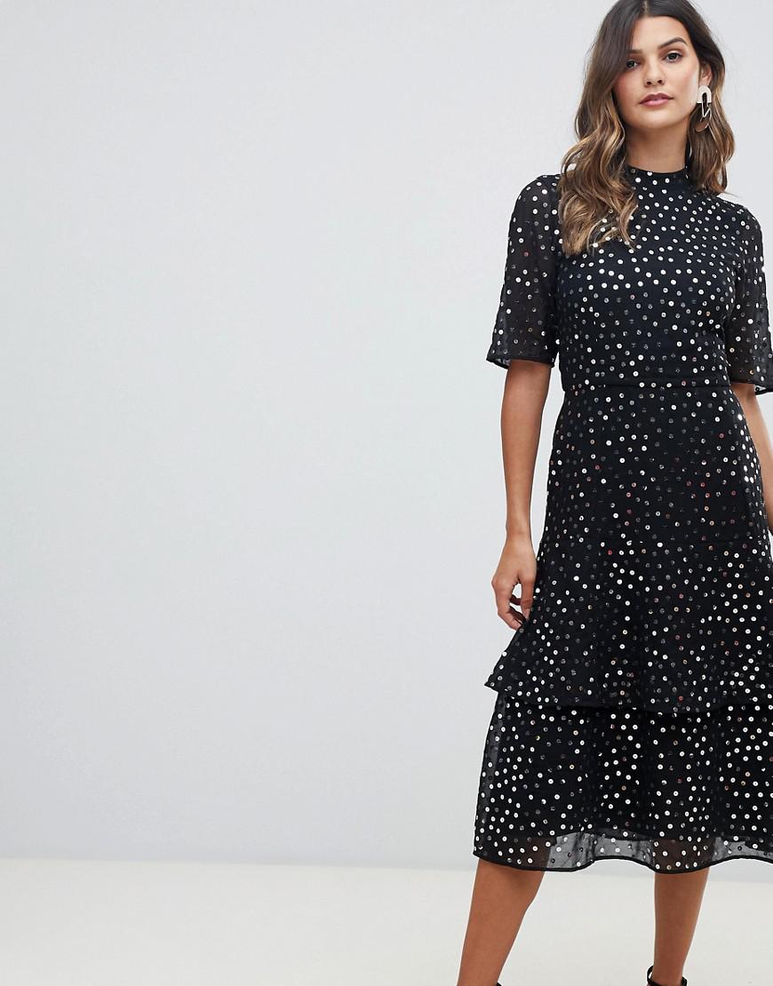 whistles sequin dress