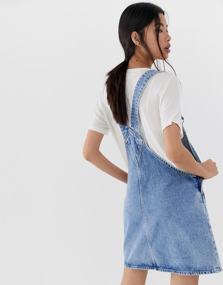 dr denim dungaree dress