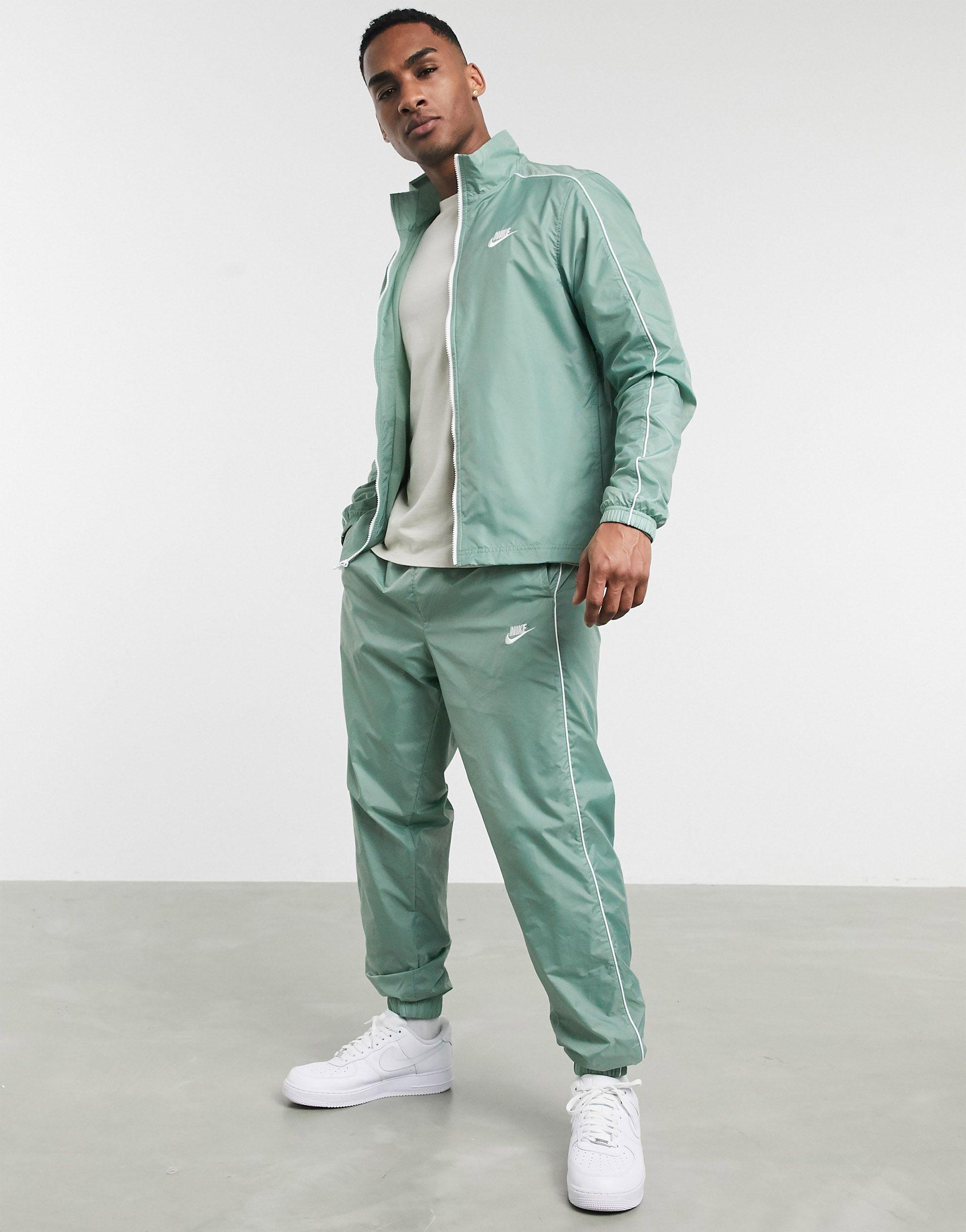 Nike Synthetik – Club – Trainingsanzug aus Webstoff in Grün für Herren |  Lyst AT