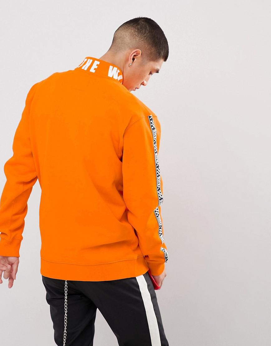 orange vans sweatshirt