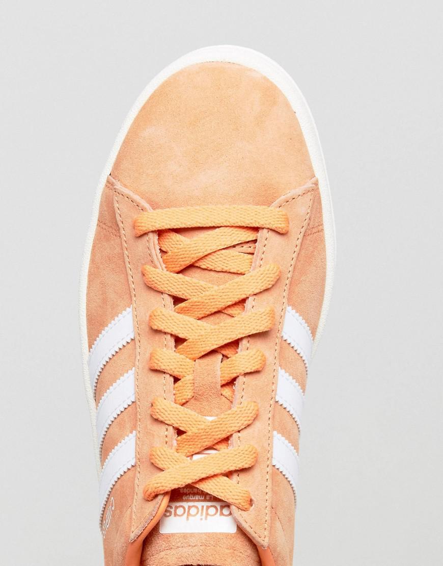 adidas Originals Campus Sneakers In Orange Bz0083 for Men | Lyst