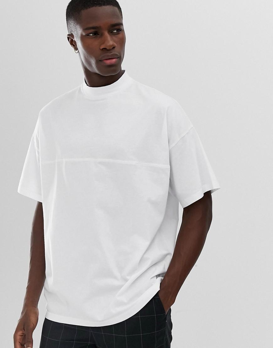 oversized t shirt turtleneck