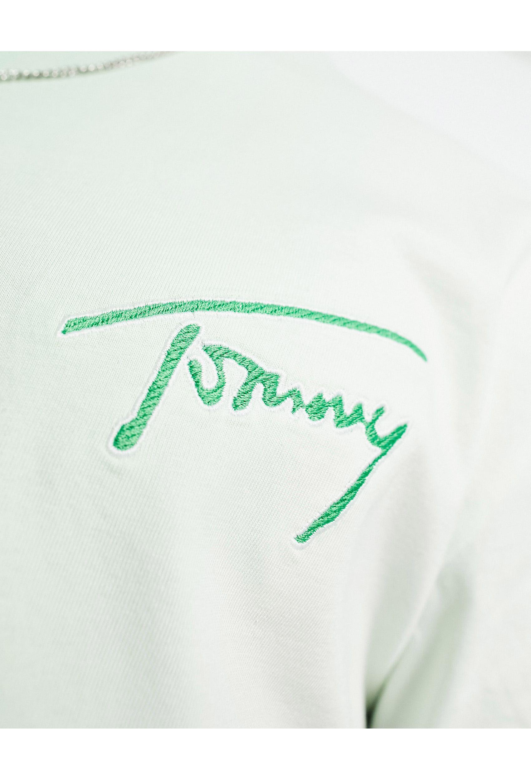 Tommy Hilfiger Signature Logo Ombre T-shirt in Green for Men | Lyst