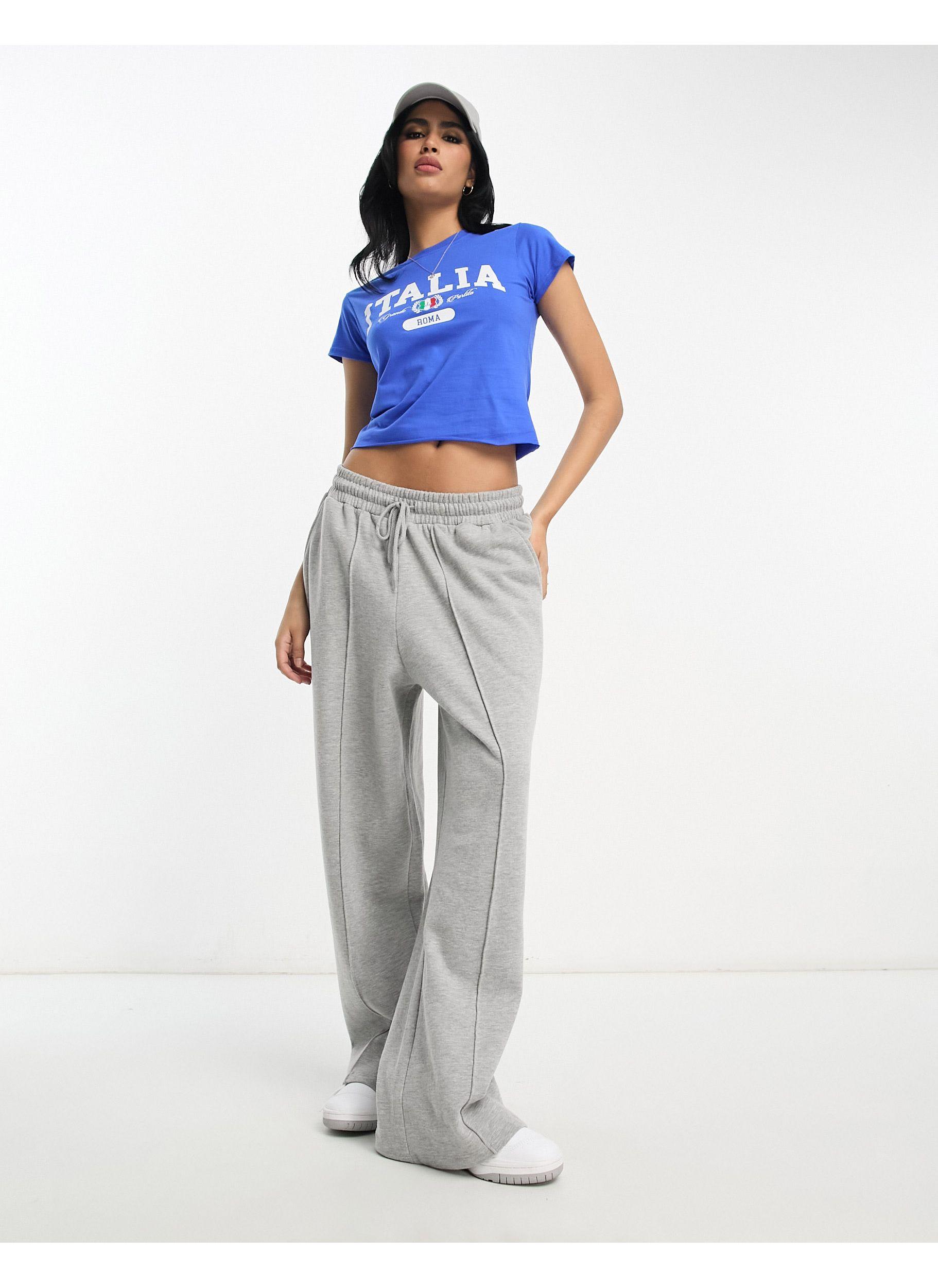 ASOS Baby Tee With Italia Graphic in Blue Lyst