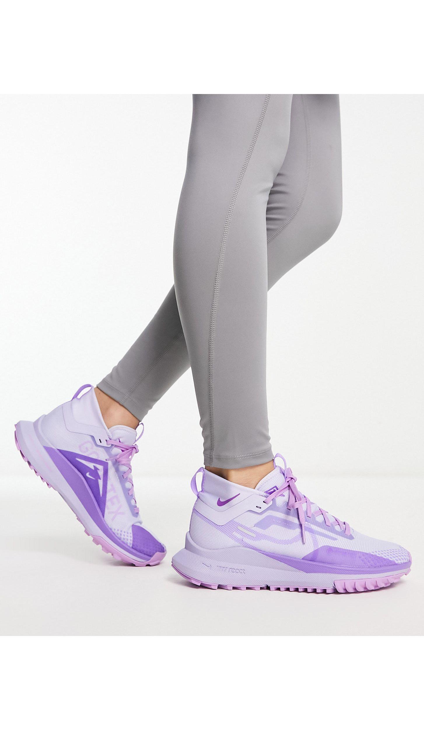 Surichinmoi banner Tijdig Nike React Pegasus Trail 4 - Gore-tex - Sneakers in het Paars | Lyst NL