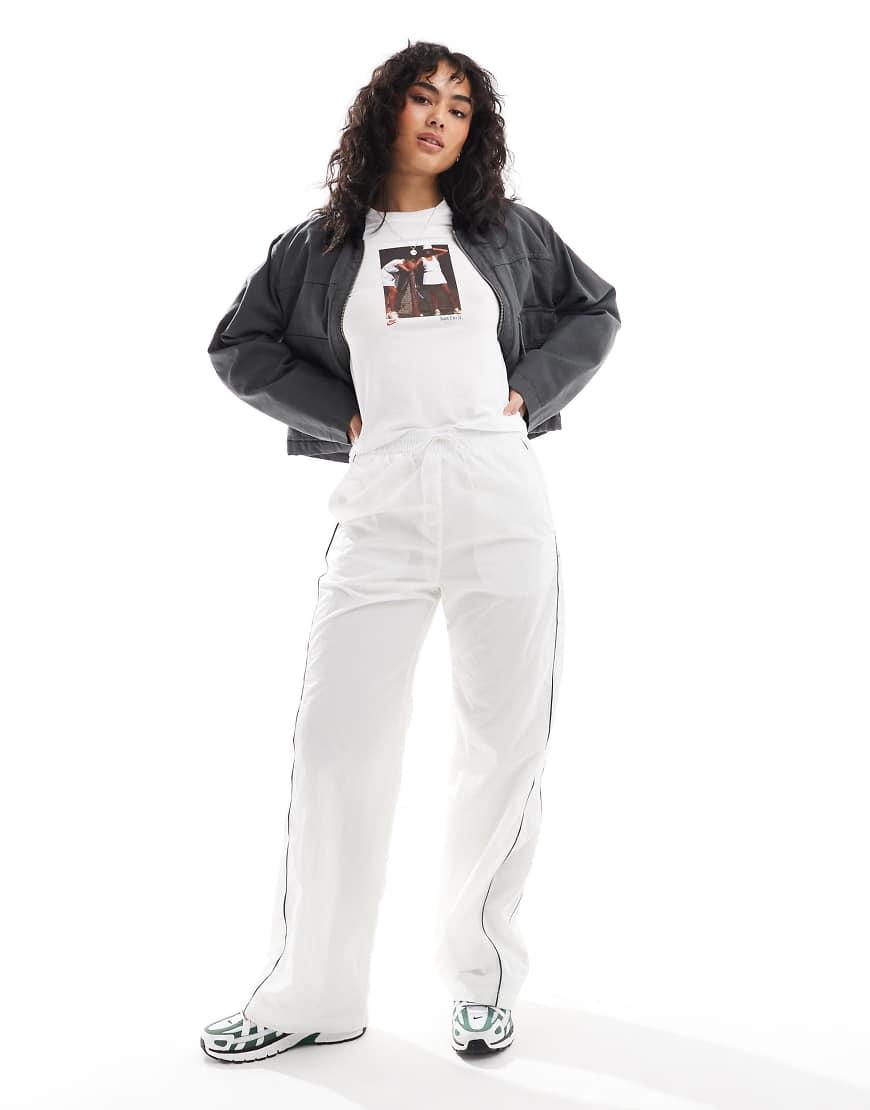 Nike Windrunner Trackpant in White Lyst UK