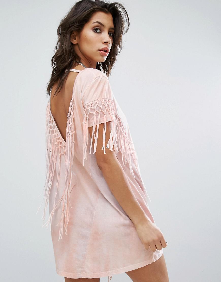 religion pink dress