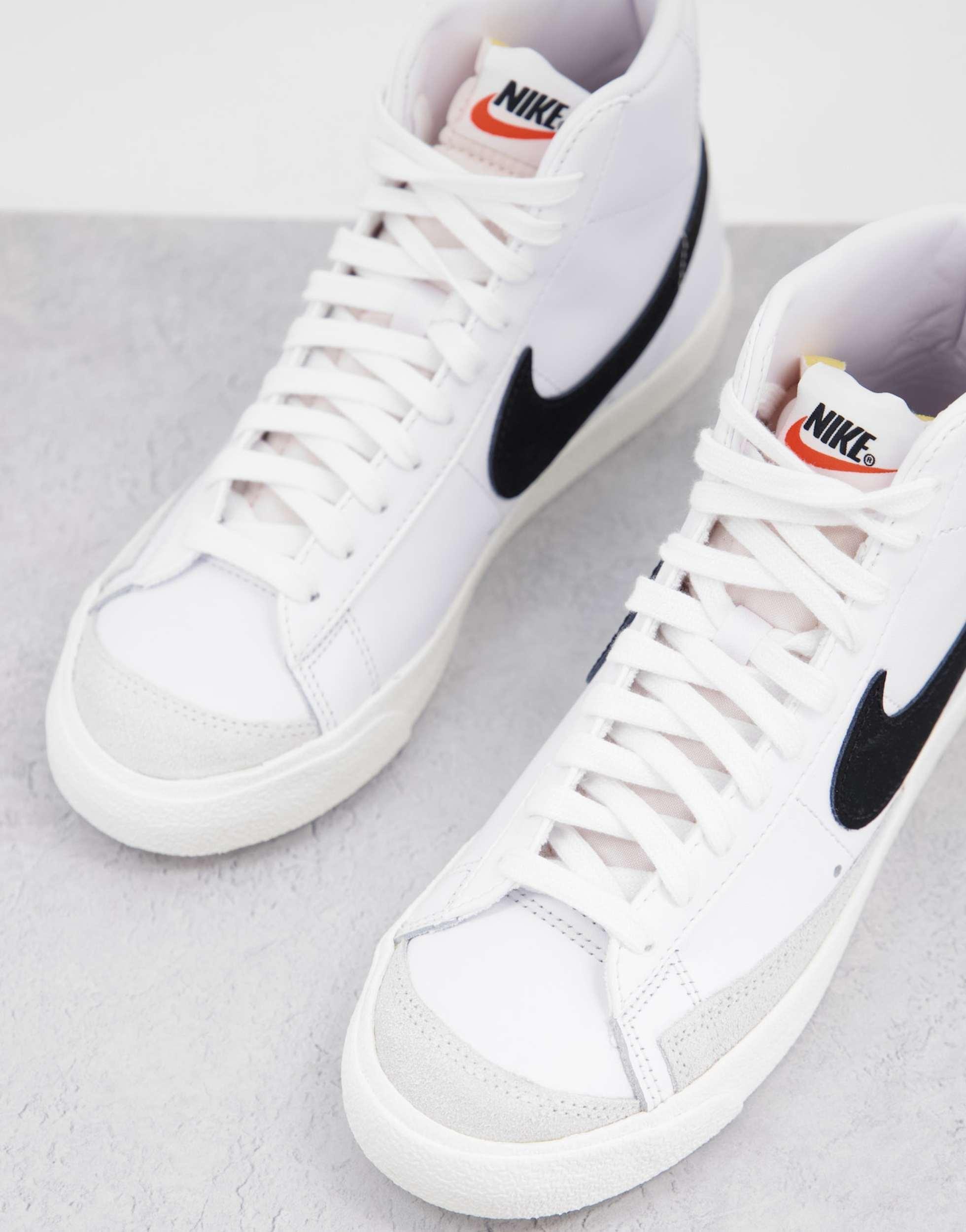 Nike Blazer Mid 77 Trainers in White Lyst Canada