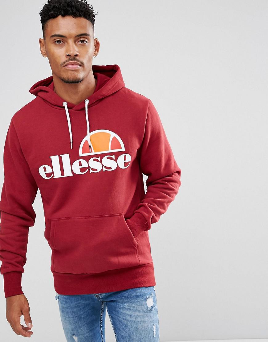 ellesse red hoodie