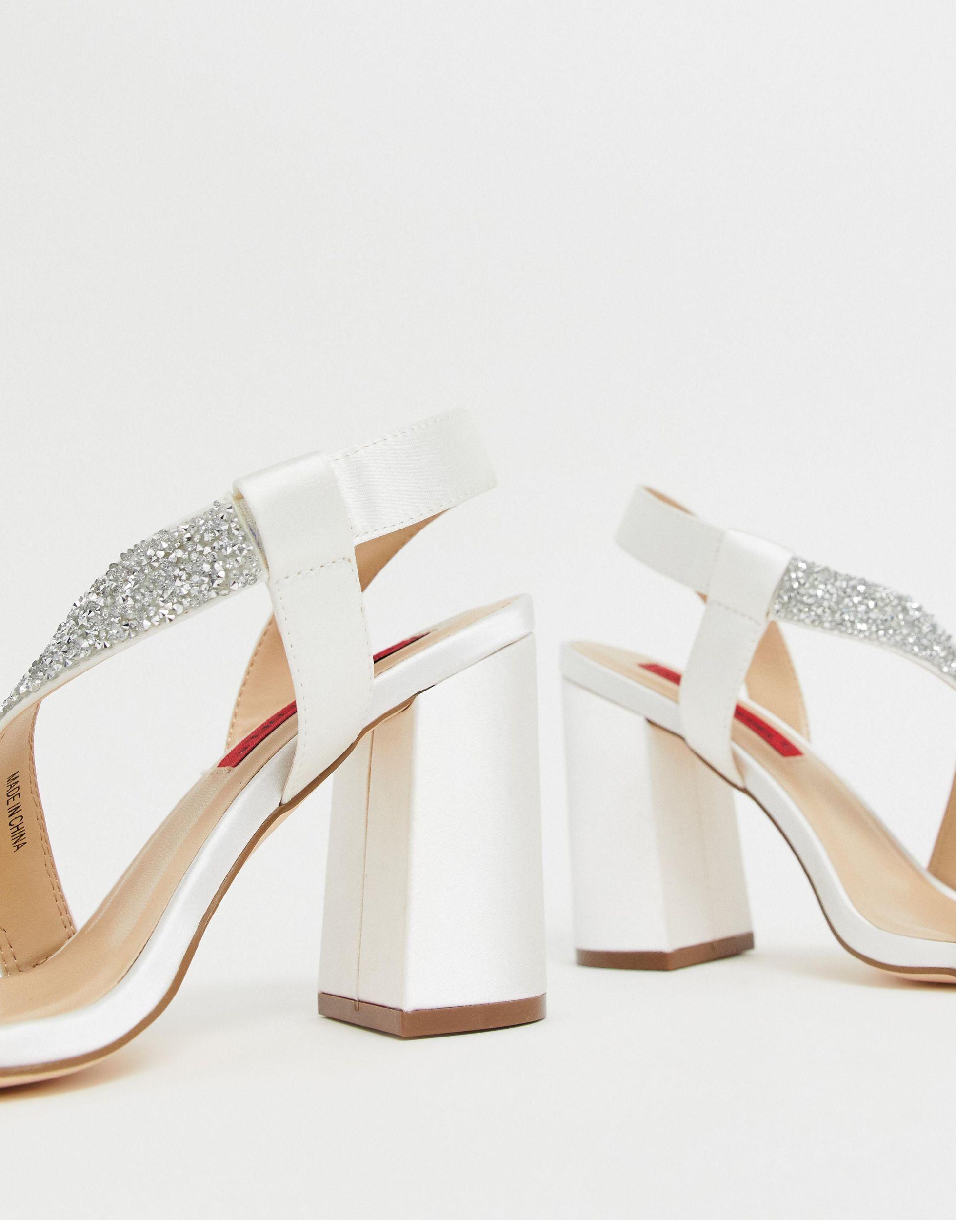 london rebel block heel