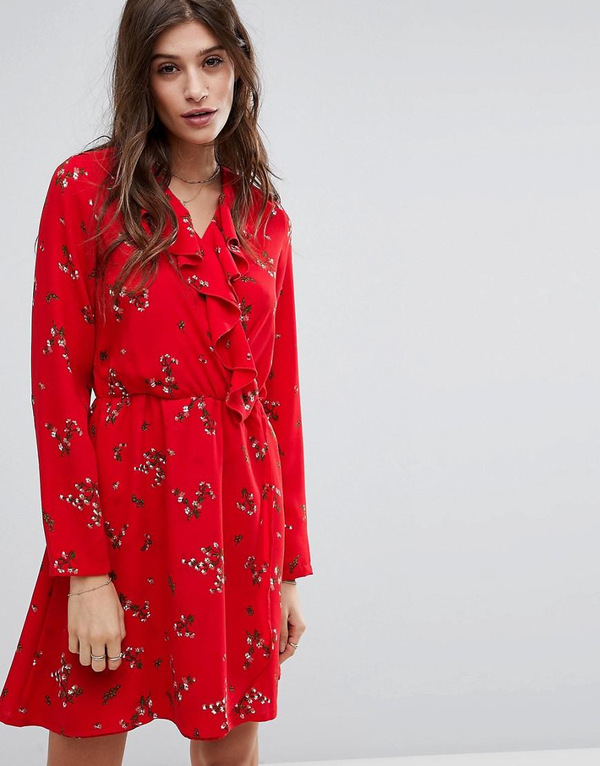 vero moda red dress