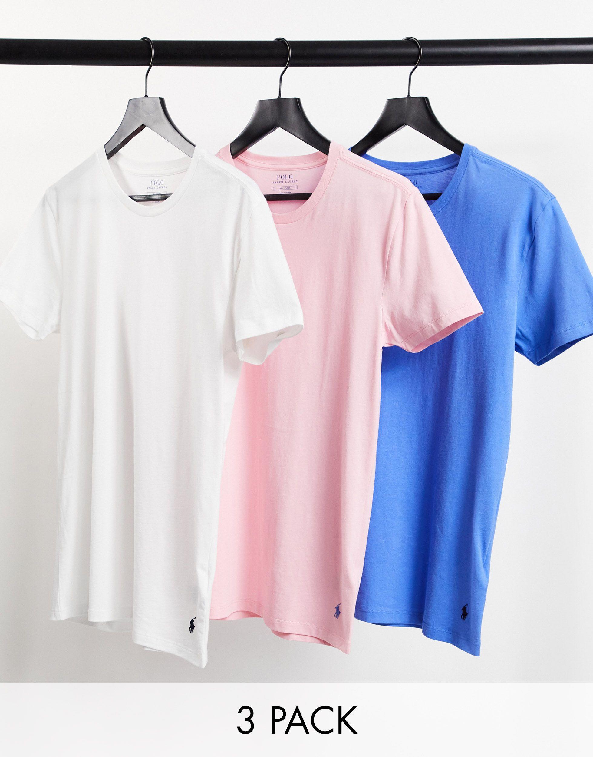 polo three pack t shirts