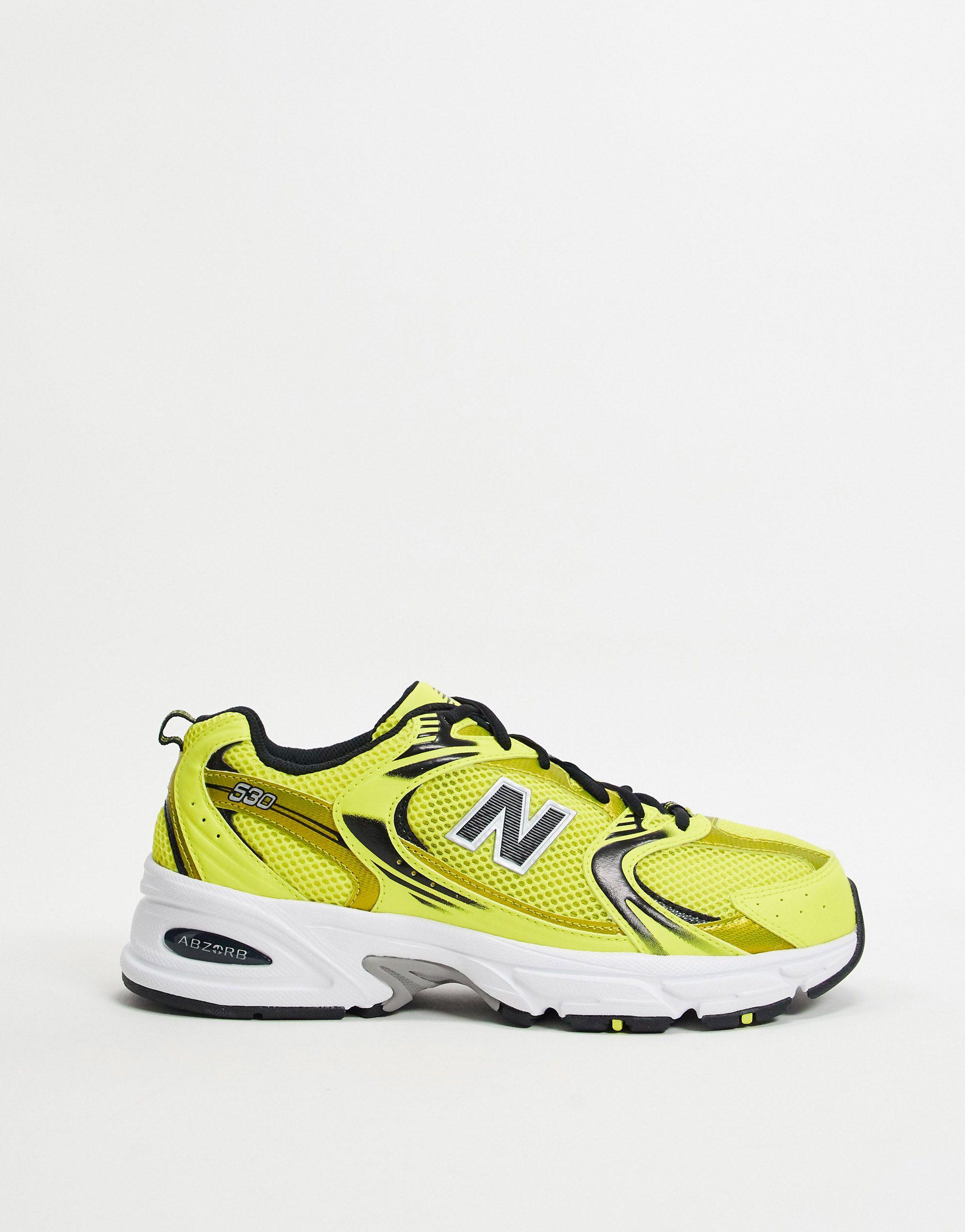 new balance 530 neon yellow