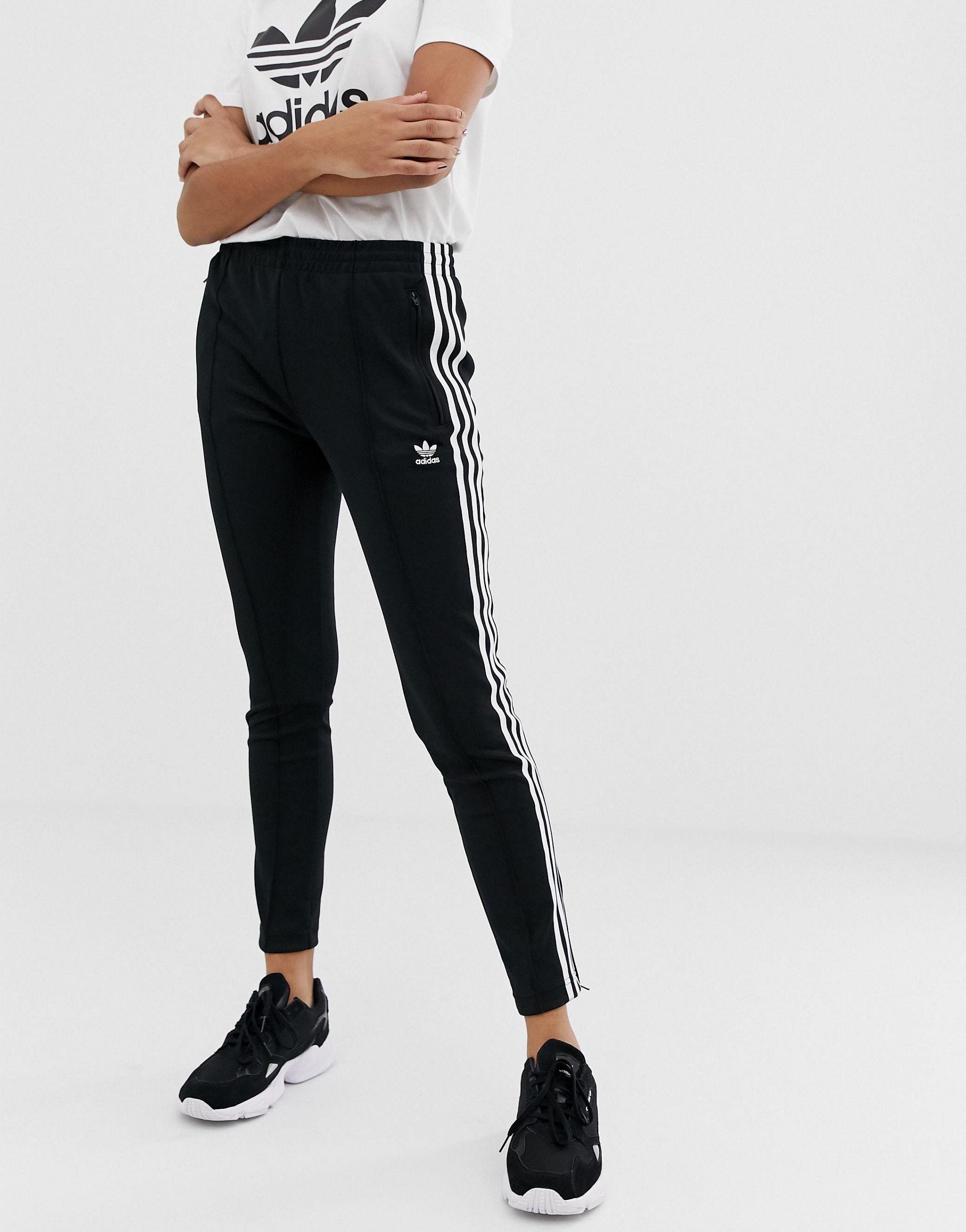 adidas originals adicolor three stripe cigarette pant