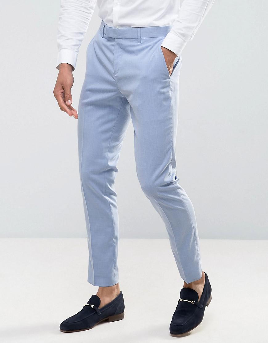 Light Blue Dress Pants Mens Outfit - ezzeyn