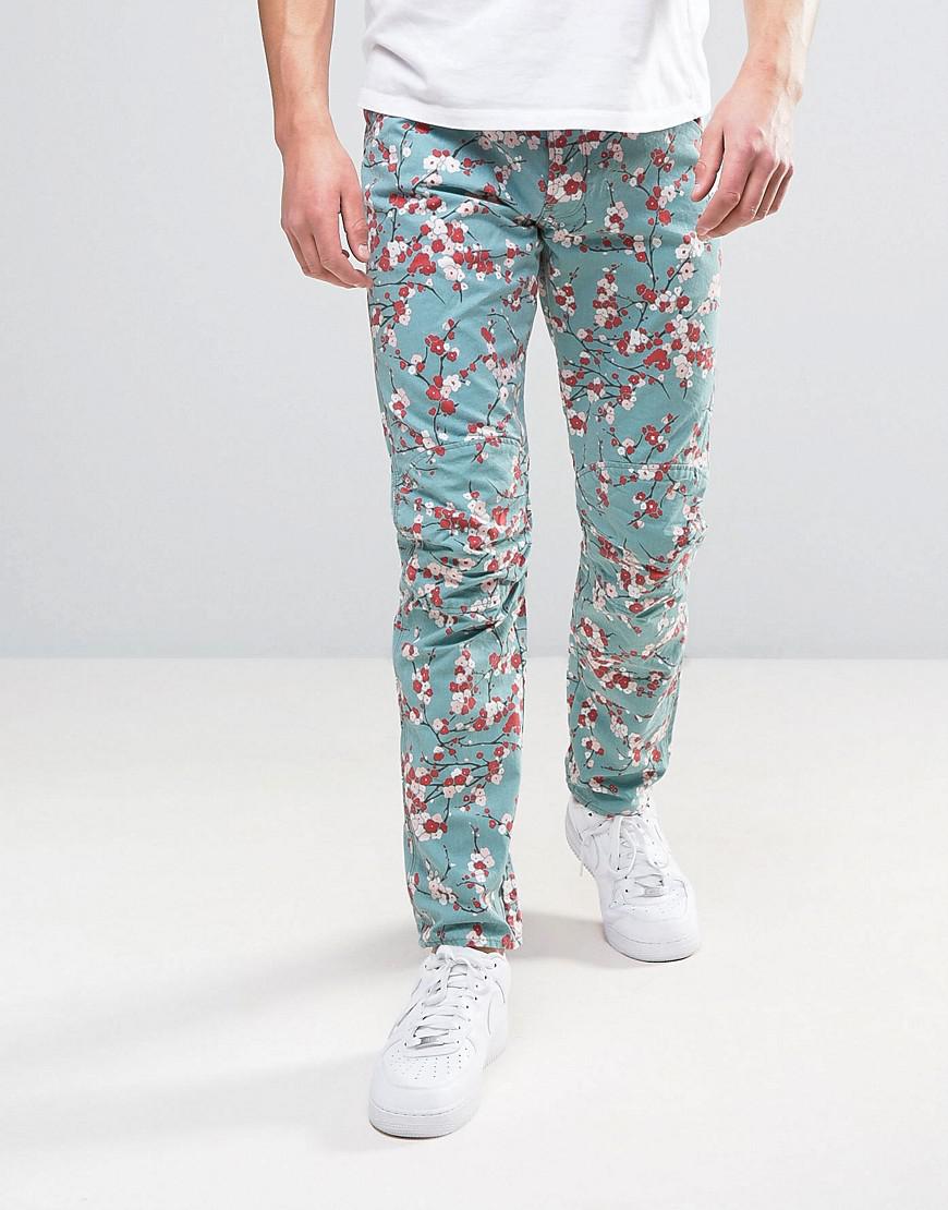 g star floral pants