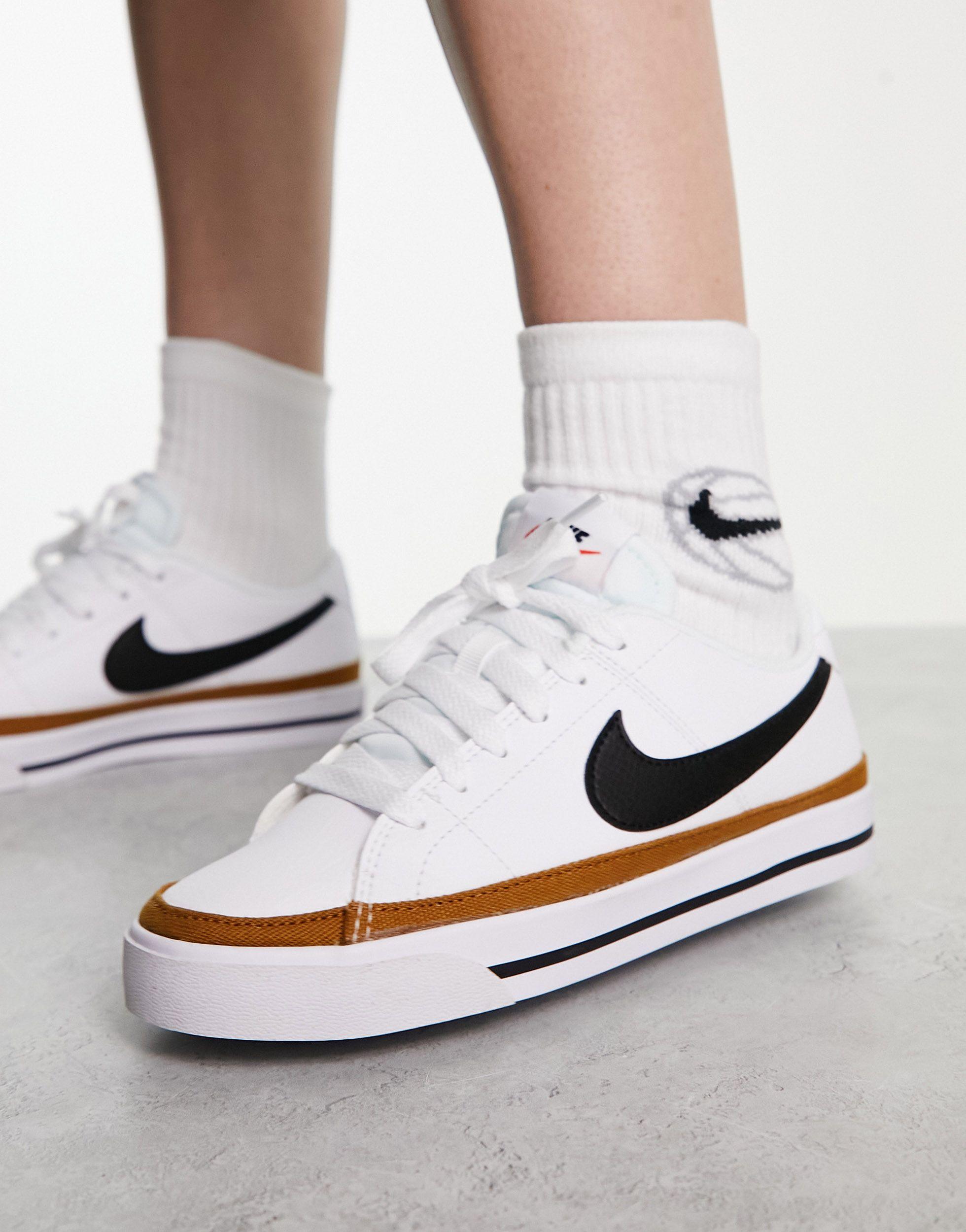 Nike Court Legacy Sneakers in White | Lyst