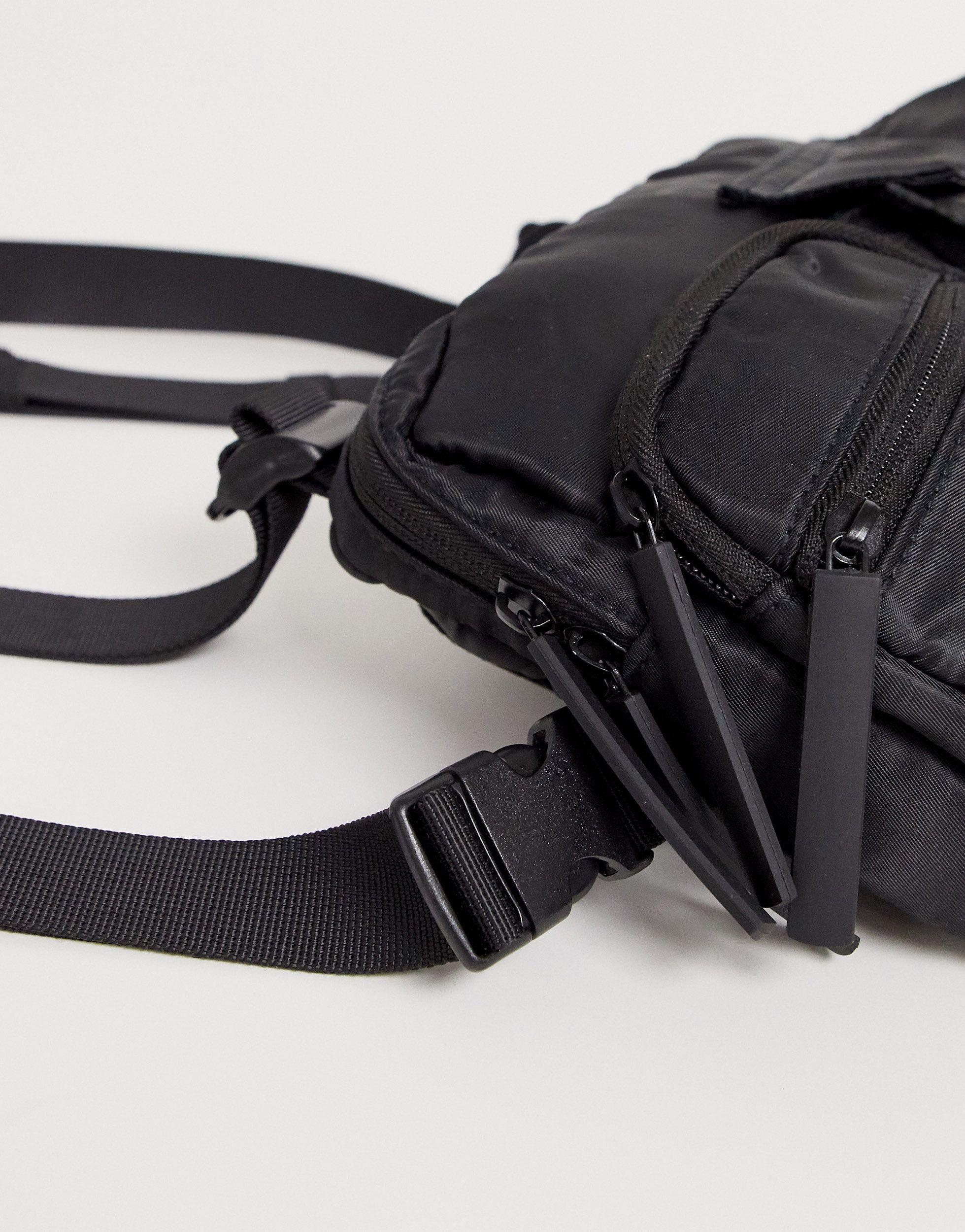 Bolso en negro Bershka de hombre de color Negro Lyst