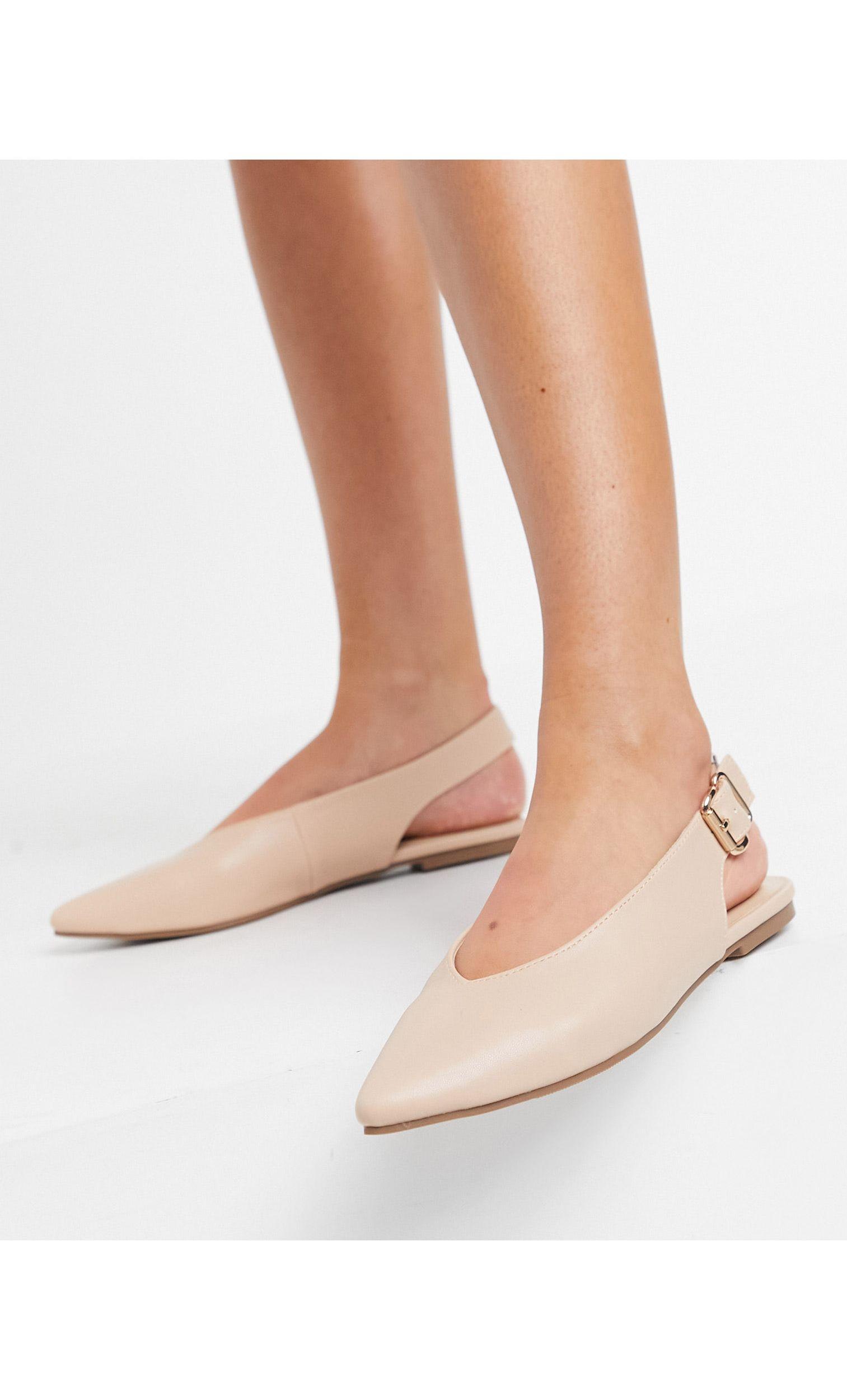 slingback ballet pumps