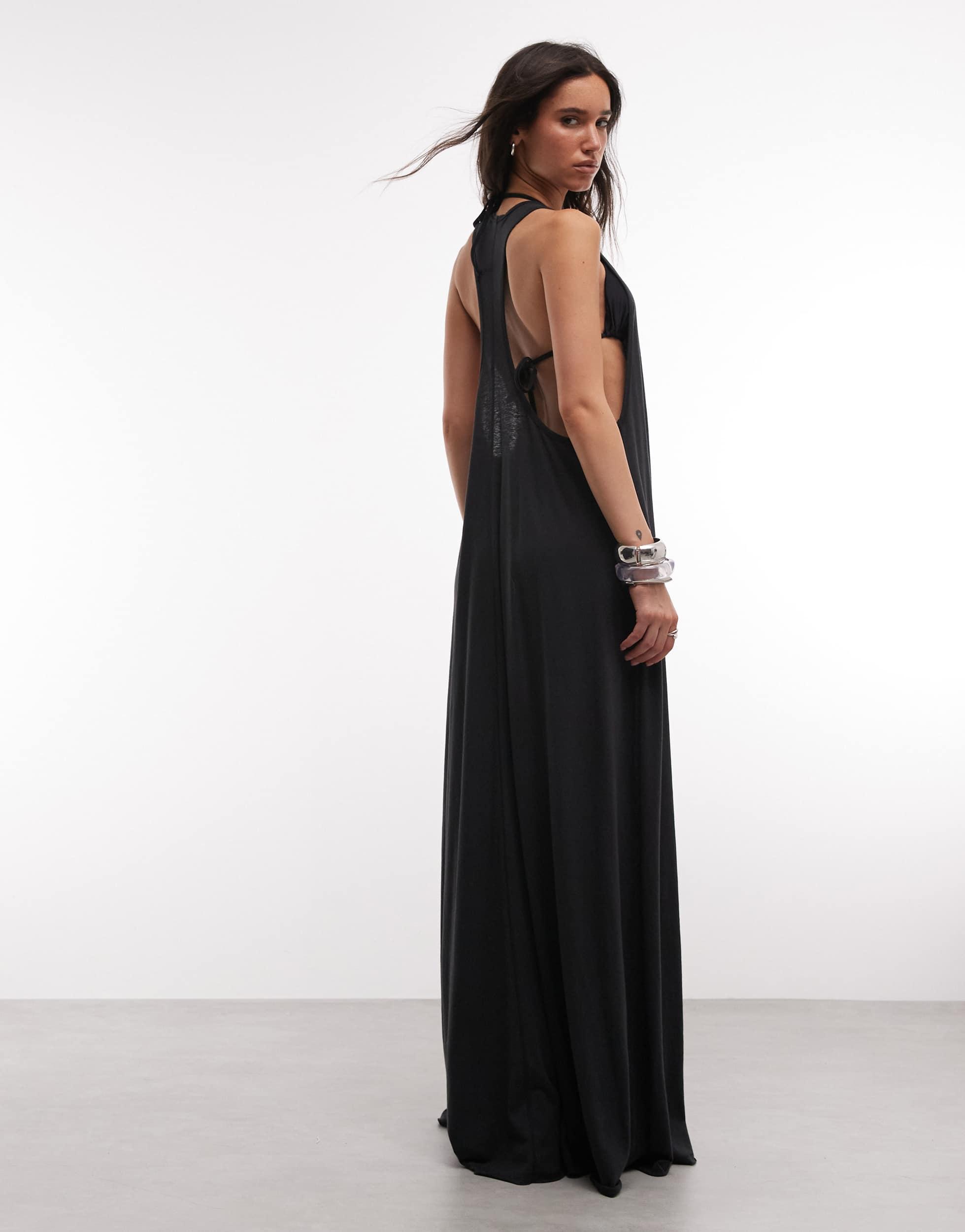weekday flowy maxi dress Weekday - Maxi Dress - Women - Polyester/Cotton/Viscose - L