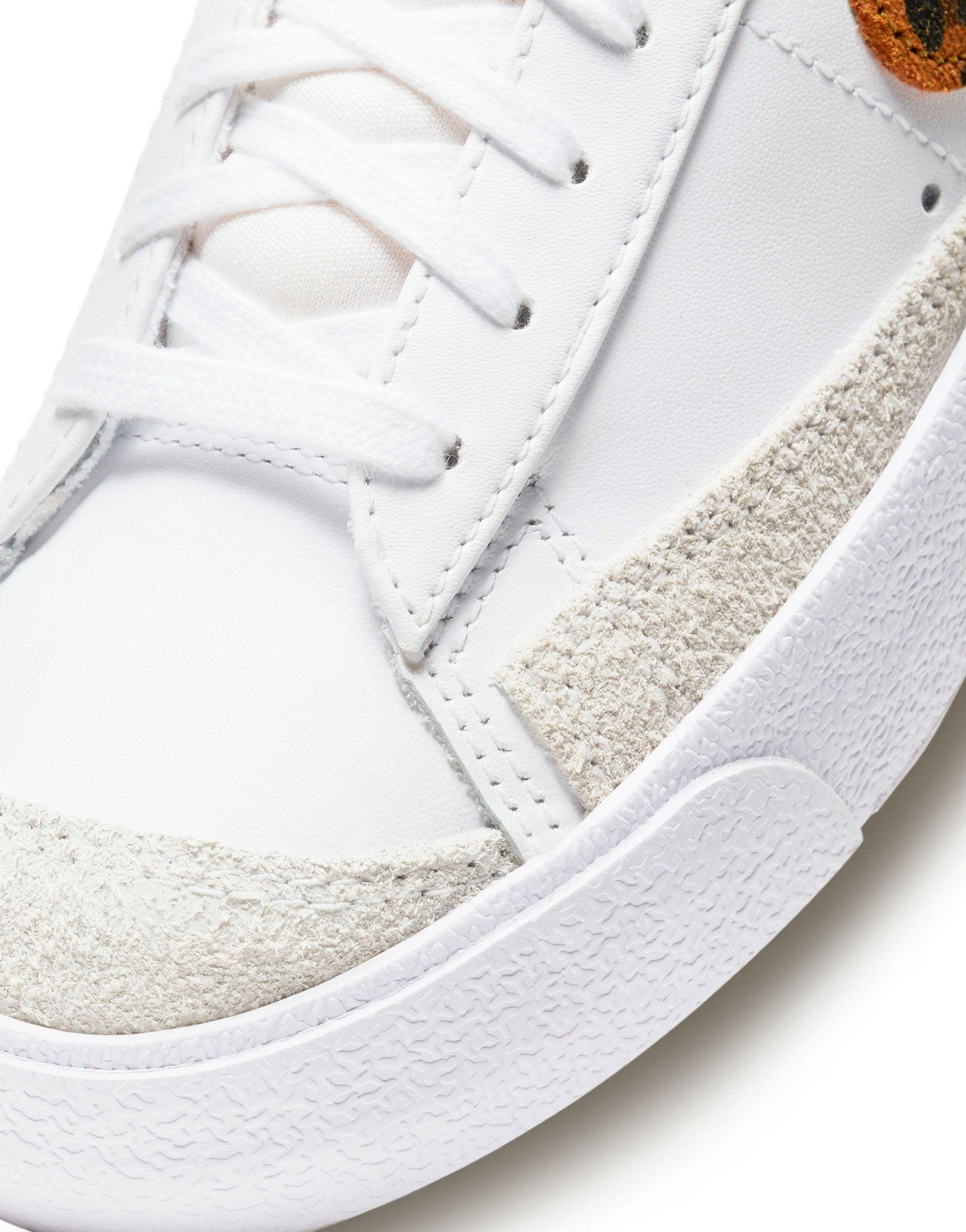 Nike Rubber Blazer Mid '77 Se Leopard Print Sneakers in White - Lyst