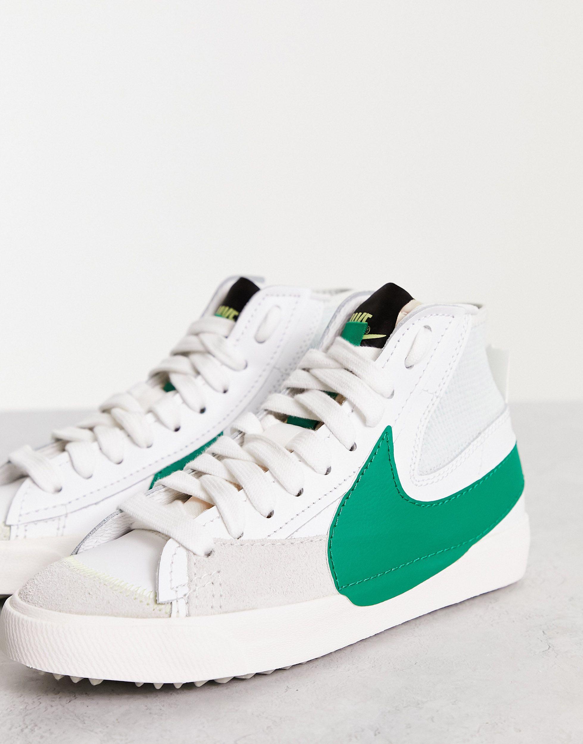Blazer '77 jumbo mid - sneakers alte bianche e verdi da Uomo di Nike in  Bianco | Lyst