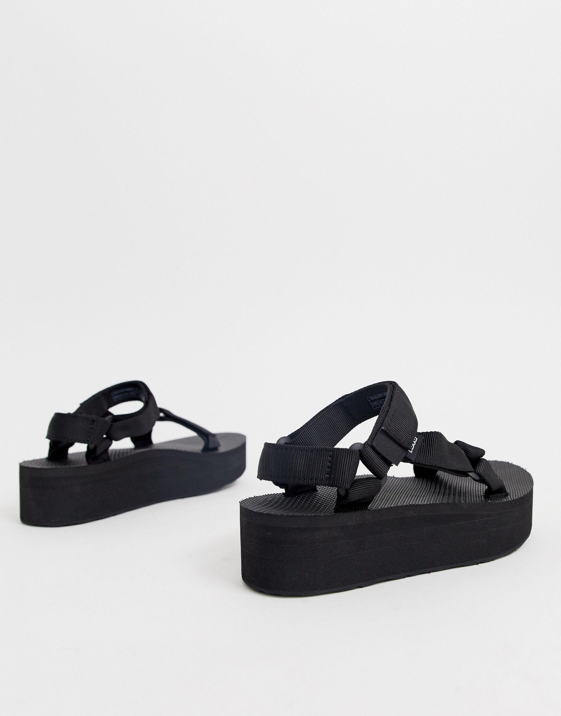 flatform teva black