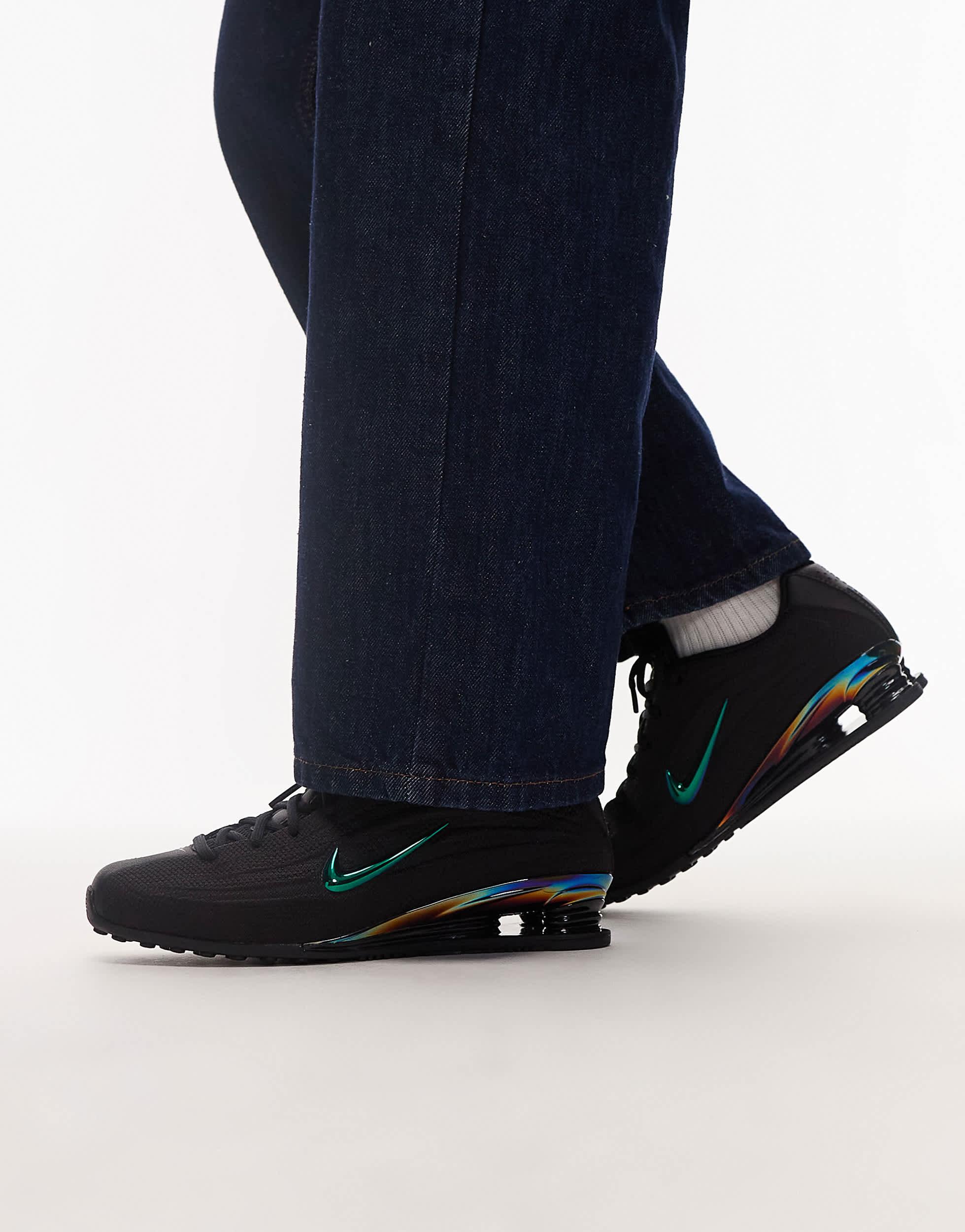 Nike Shox Z Trainers in Blue | Lyst