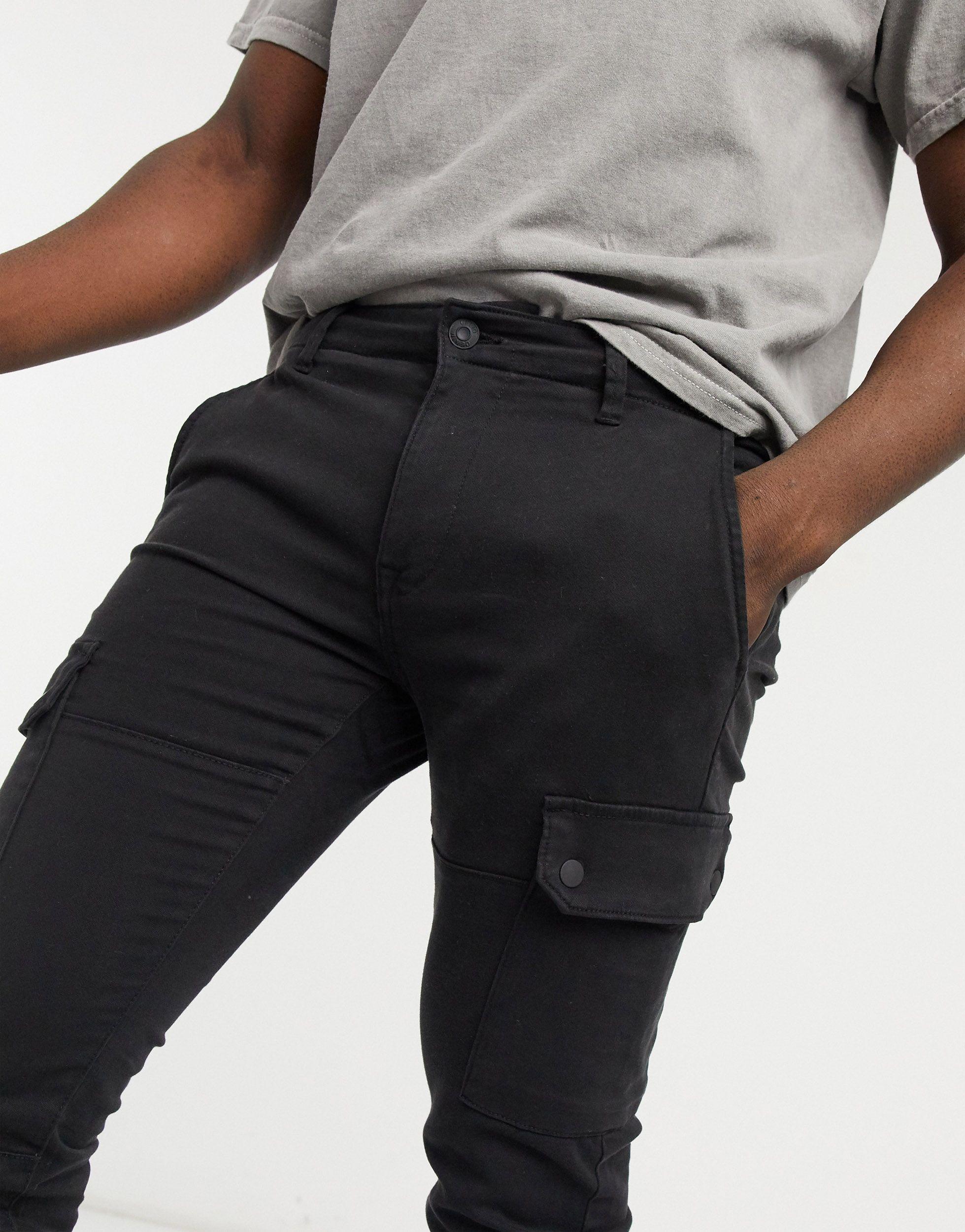 Pantalones cargo s Celio* de hombre de color Negro - Lyst