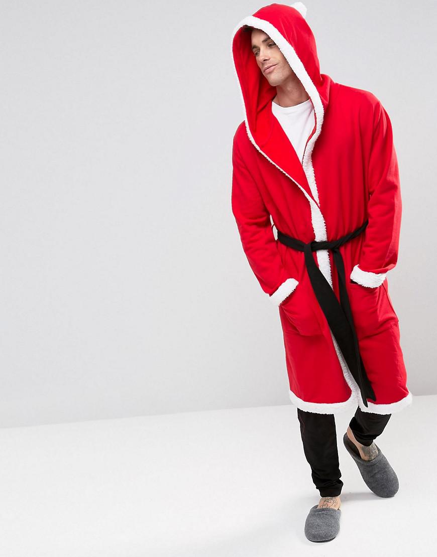 santa dressing gown