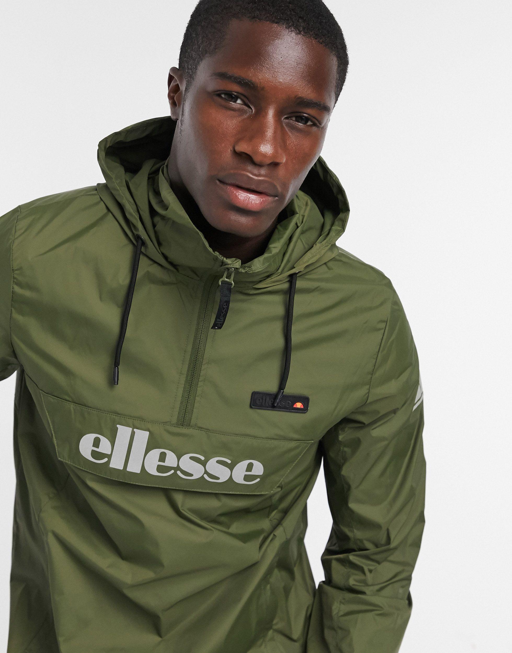 Dormitory mix Brown ellesse veste a enfiler avec logo reflechissant Achieve  Foresee Incredible