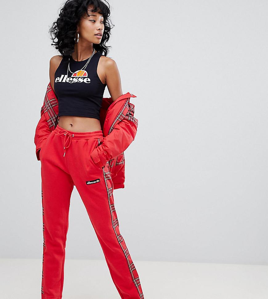 ellesse tracksuit red