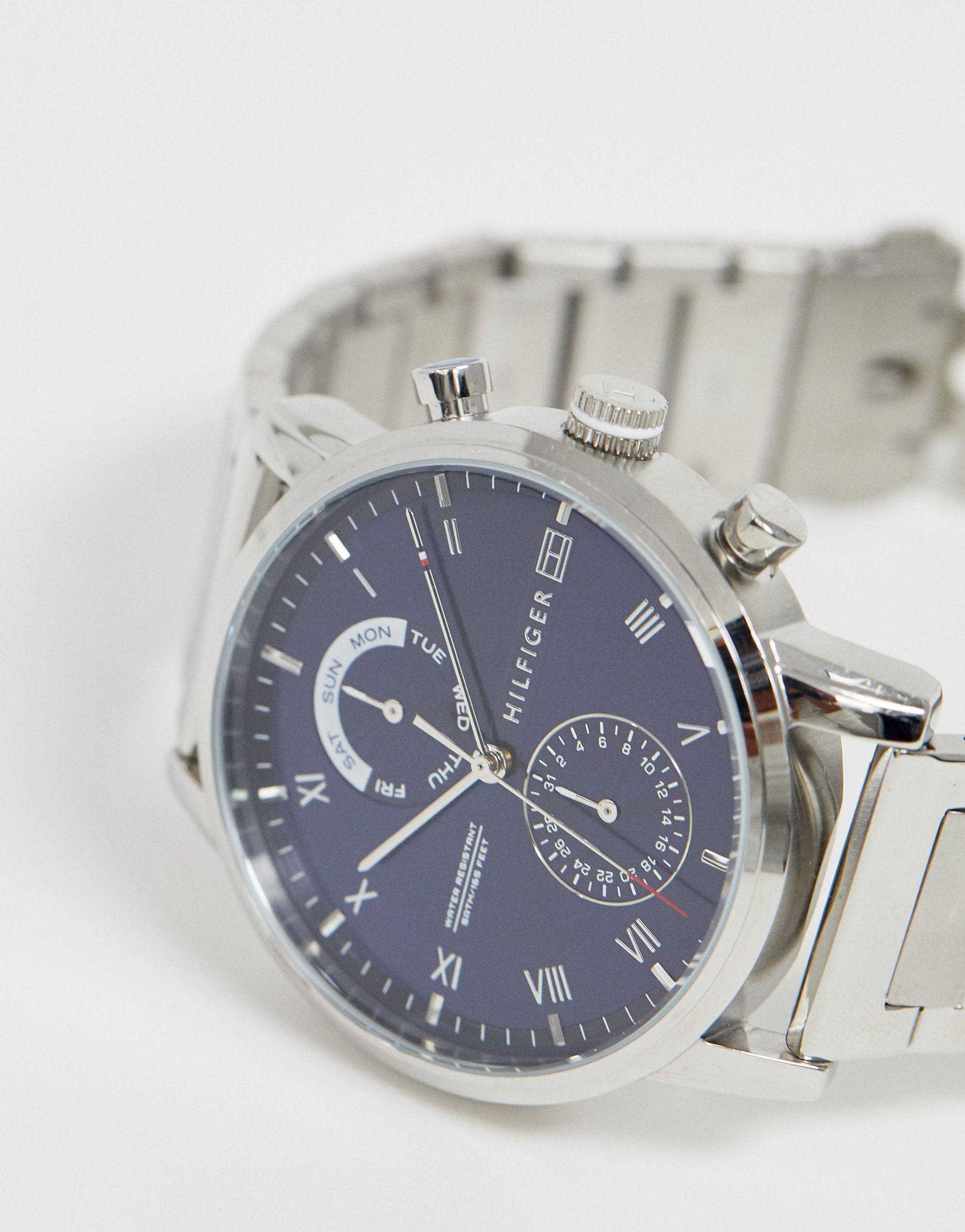 Tommy Hilfiger 1710401 Kane Bracelet Watch in Silver (Metallic) for Men |  Lyst Canada
