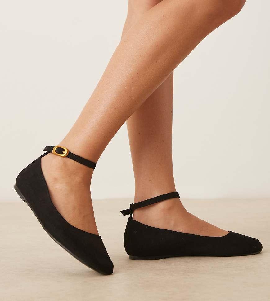 Asos Design Wide Fit Ballet flats and ballerina shoes for Women