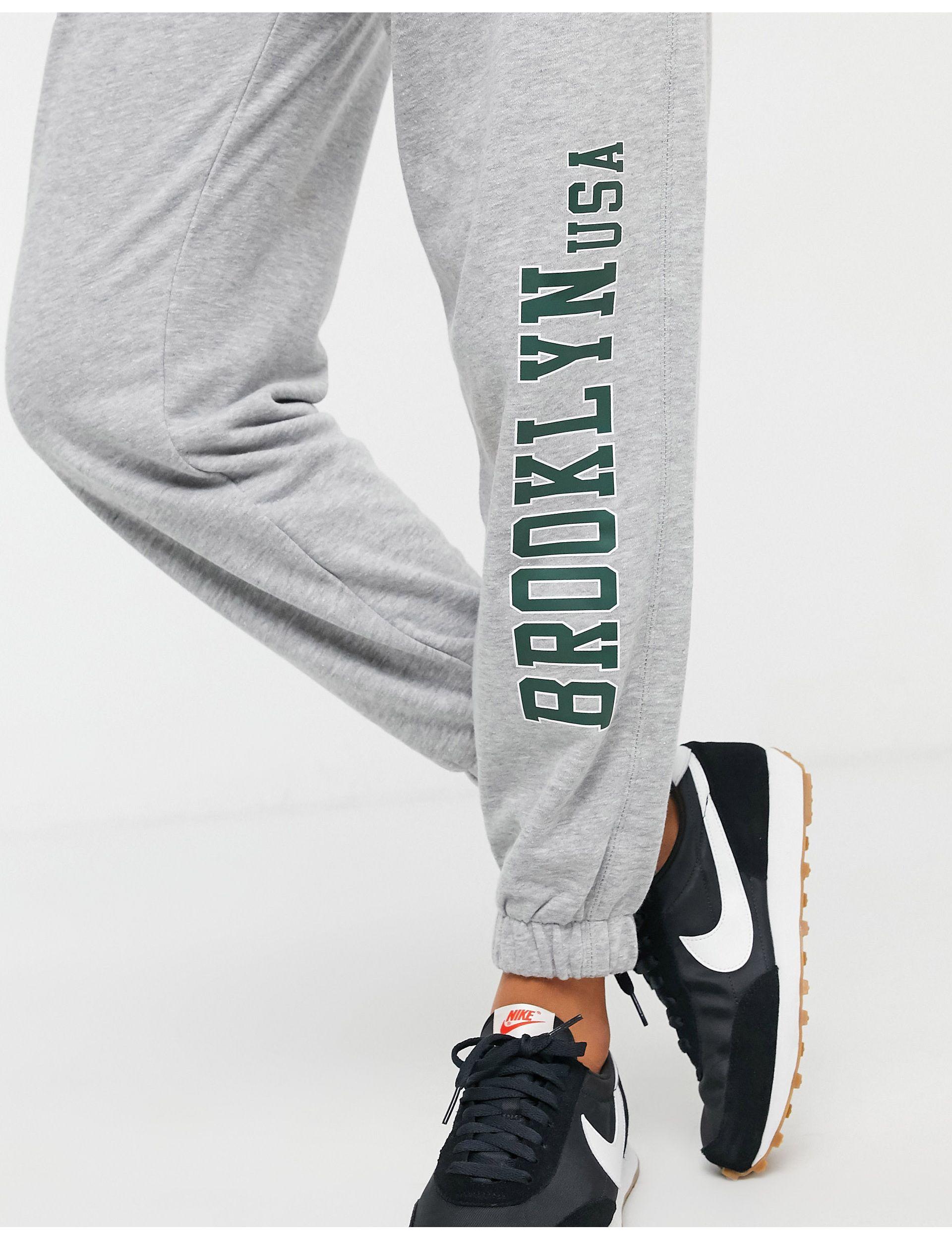 Joggers con stampa \