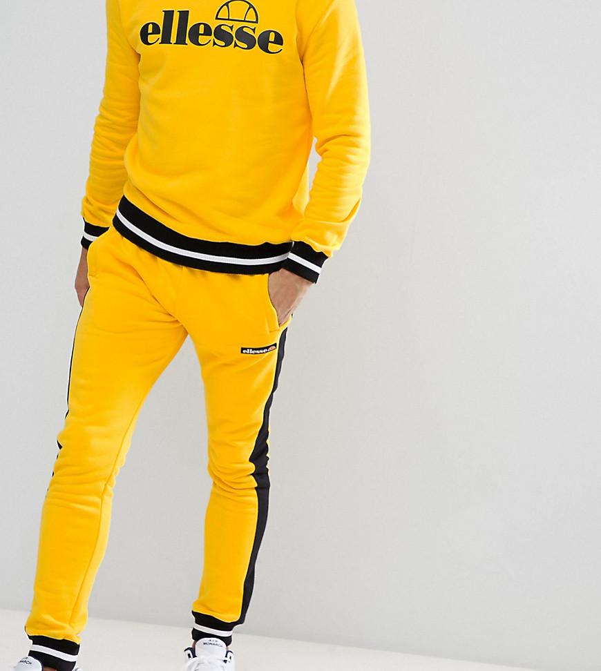 yellow ellesse tracksuit