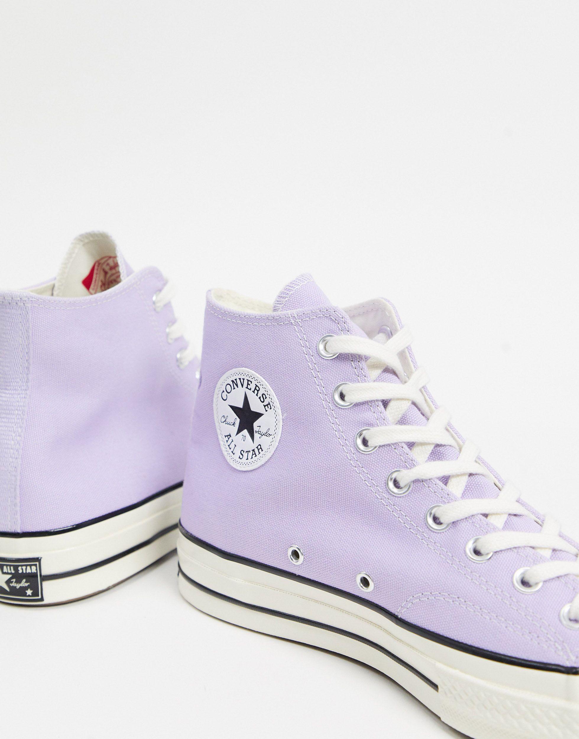 Converse Canvas Chuck Taylor All Star '70 Hi-top Trainers in Violet (Purple)  | Lyst