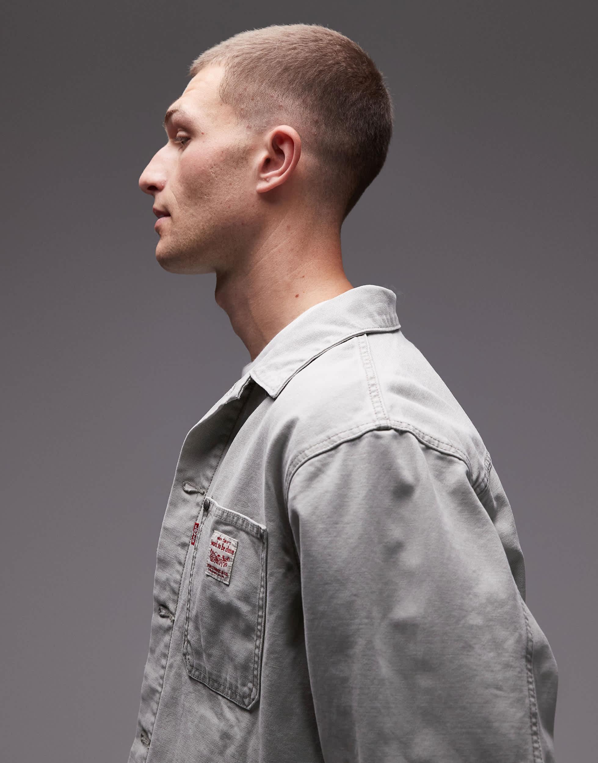 LEVI'S WORKWEAR SUNRISE TRUCKER Greys S Sunrise Trucker Jacket