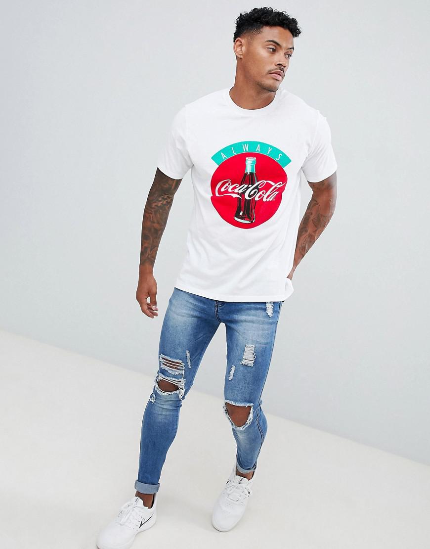 pull and bear coca cola t shirt