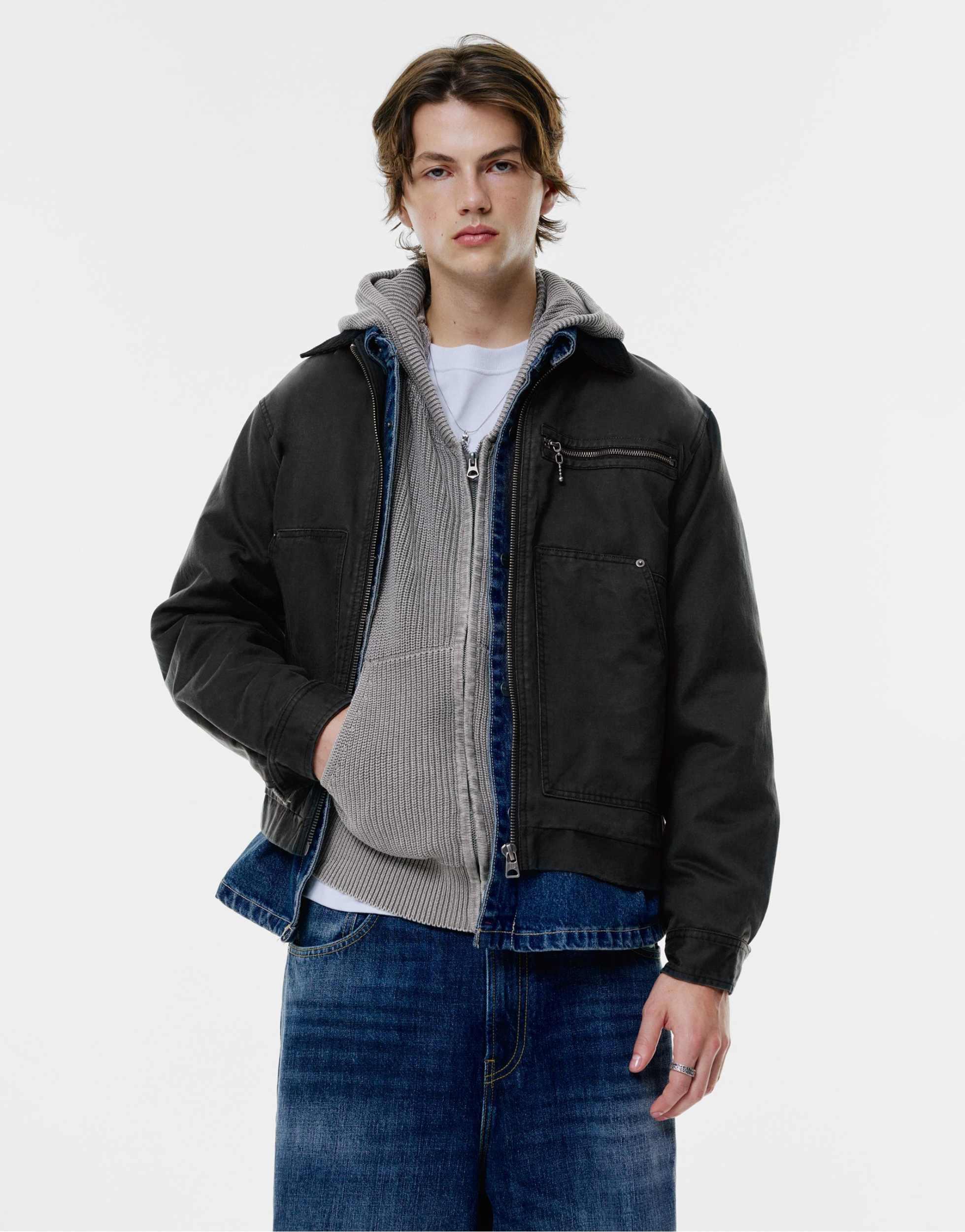 Vestes, blousons, blazers Bleu Pull&Bear pour homme Lyst