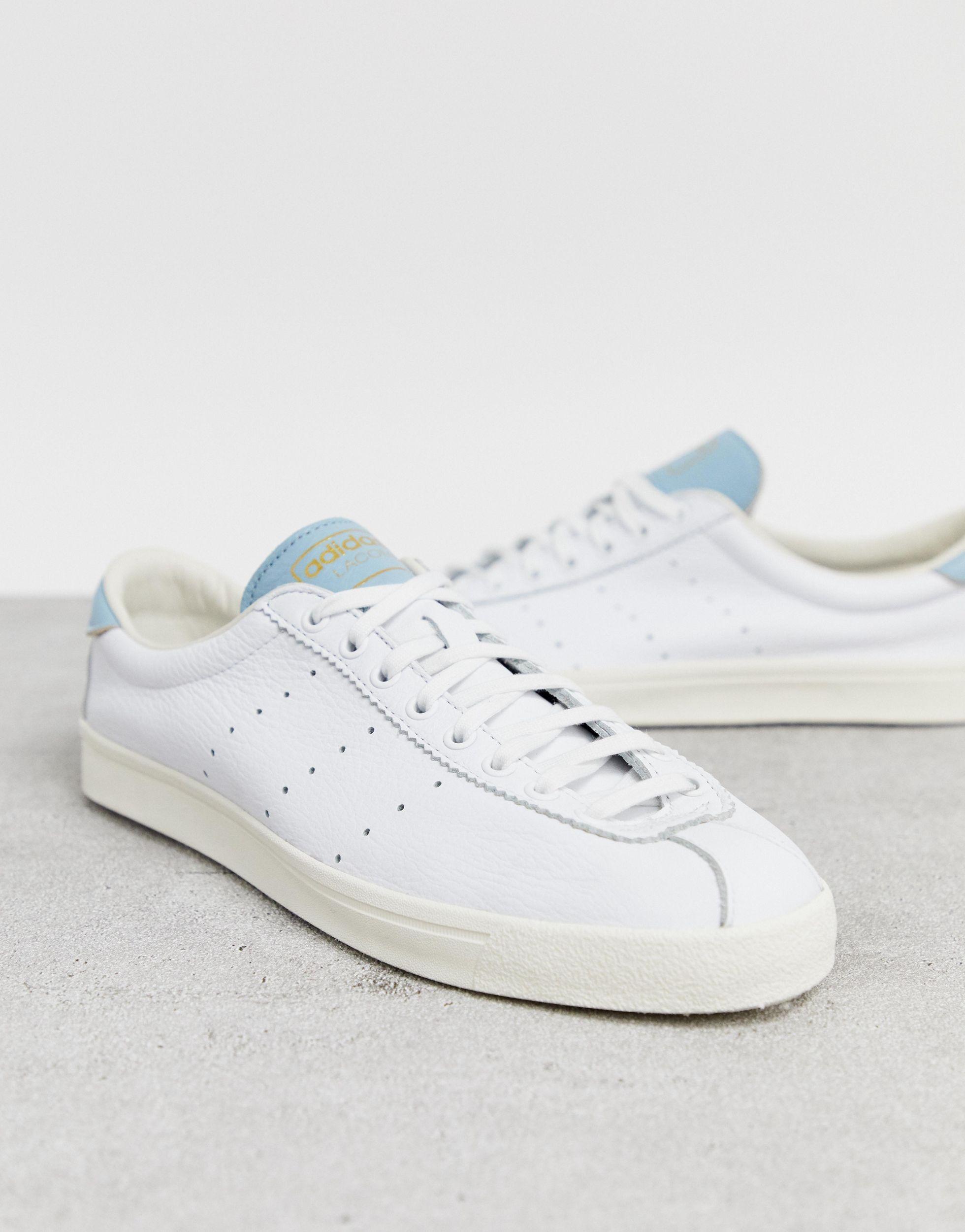 adidas Originals Lacombe Leather Trainers White for Men - Lyst