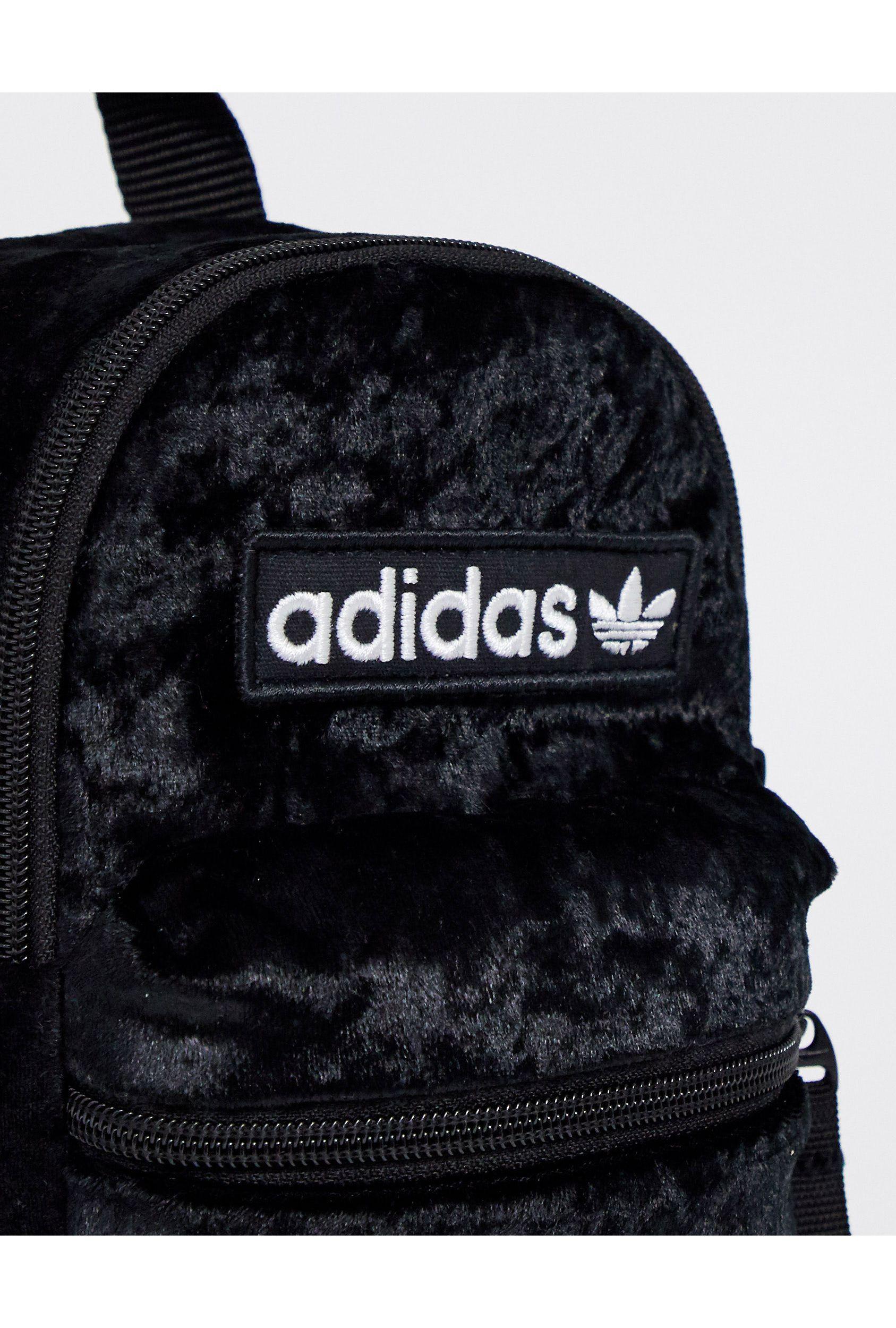 velvet adidas backpack