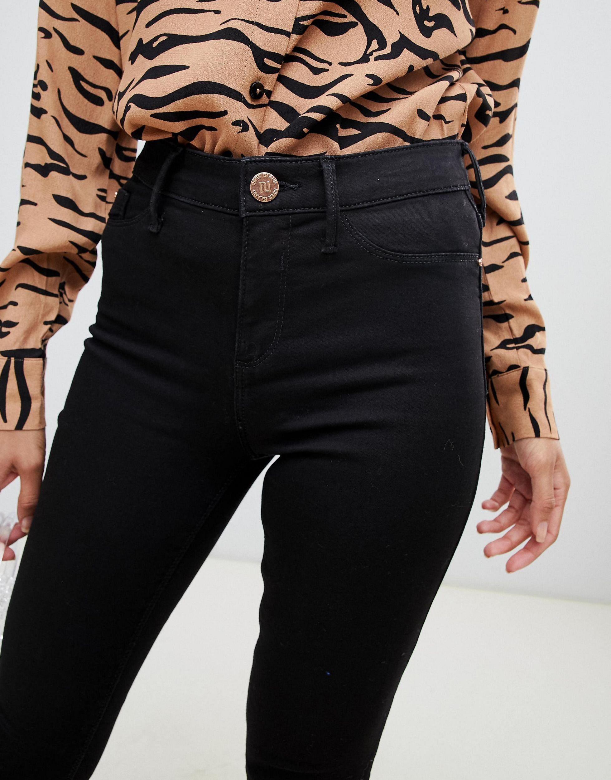 River Island Cotton Molly Mid Rise 