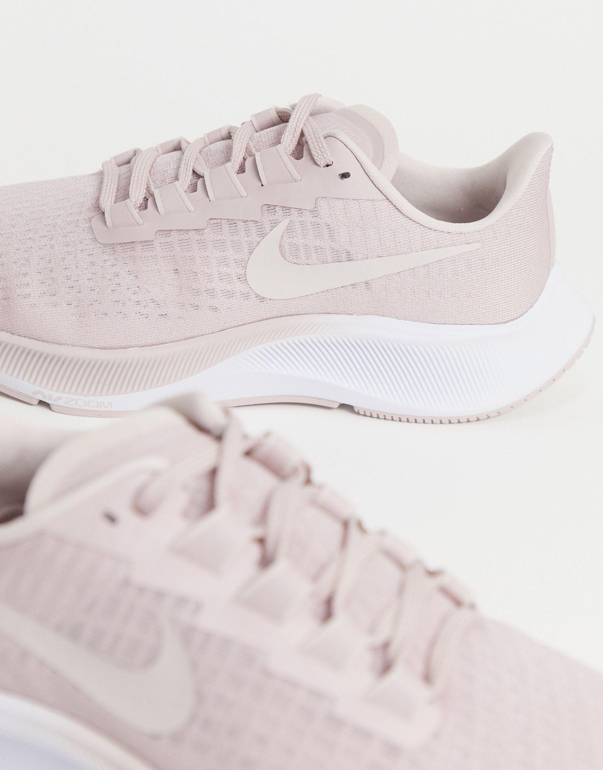 Nike Air Zoom Pegasus 37 Running Shoe in Pink - Save 31% | Lyst UK