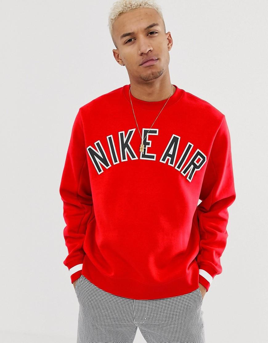 Nike Air Fleece in Red for Men | Lyst