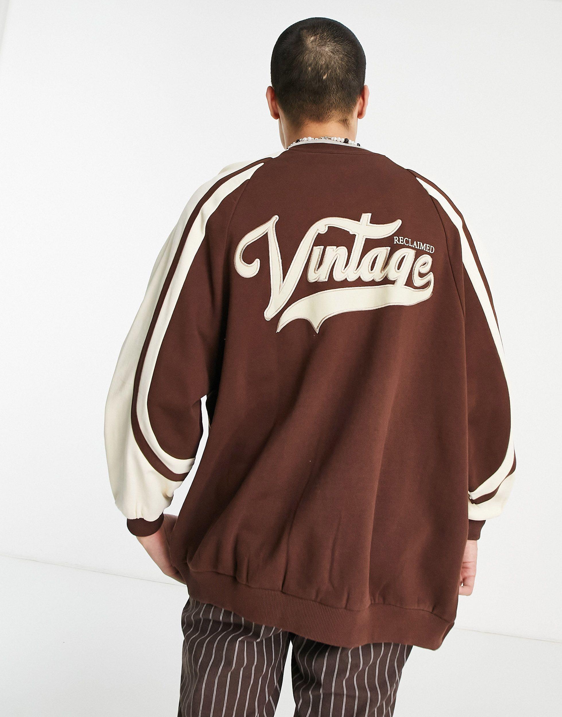 Vintage varsity sweatshirt sale