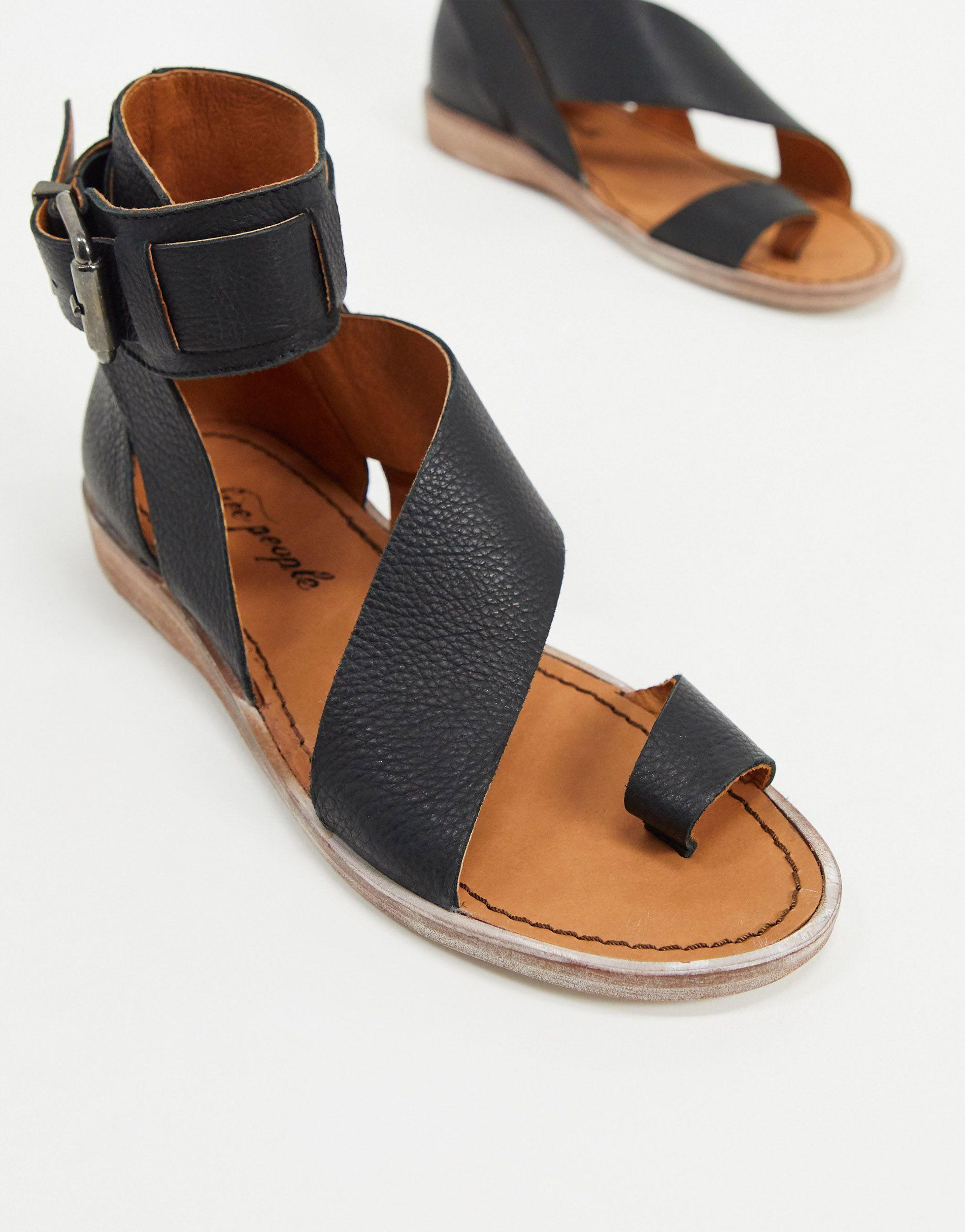 free people asymmetrical sandal