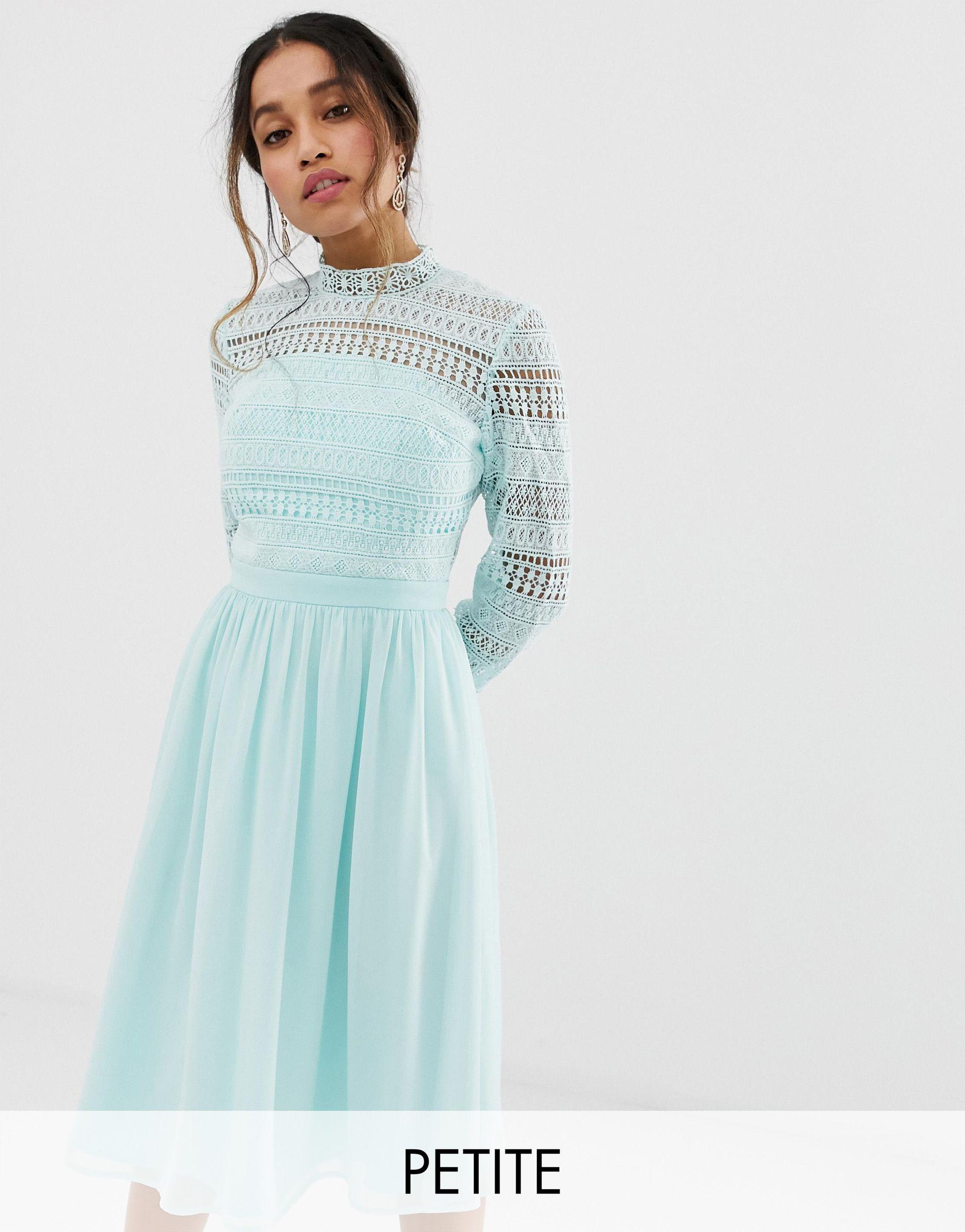 chi chi london mint dress